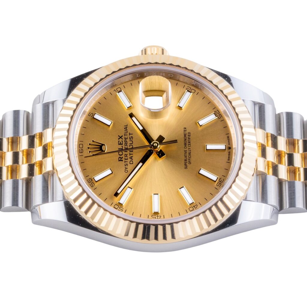 NEW Rolex Oyster Perpetual Datejust Champagne 126333 2025 (Vollständiger Satz) 12 2E0B6425 1CG 3M Langedyk Vintage Watches
