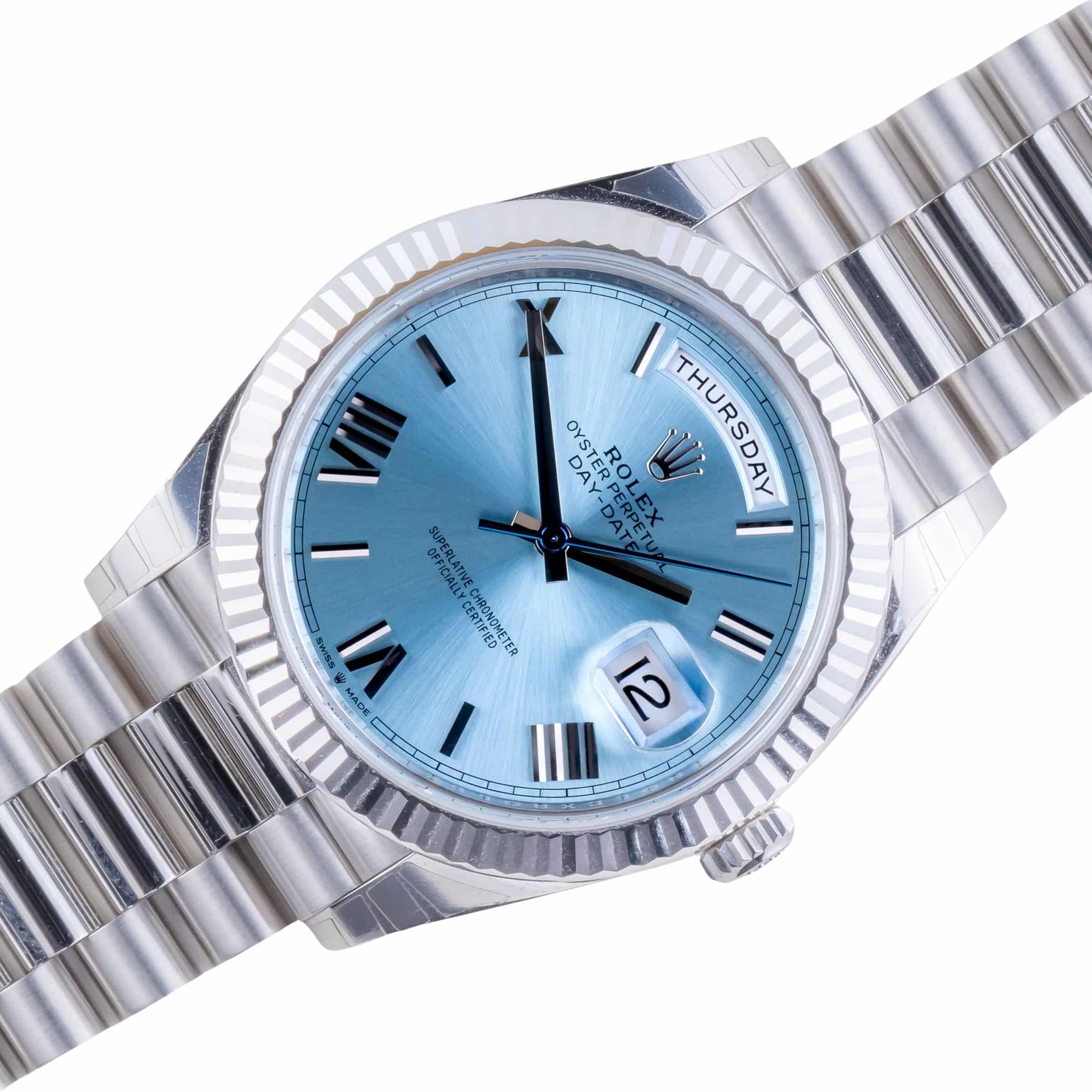 NEW Rolex Oyster Perpetual Day-Date Ice Blue 228236 2026 (Full Set) 1 rolex-day-date-228236