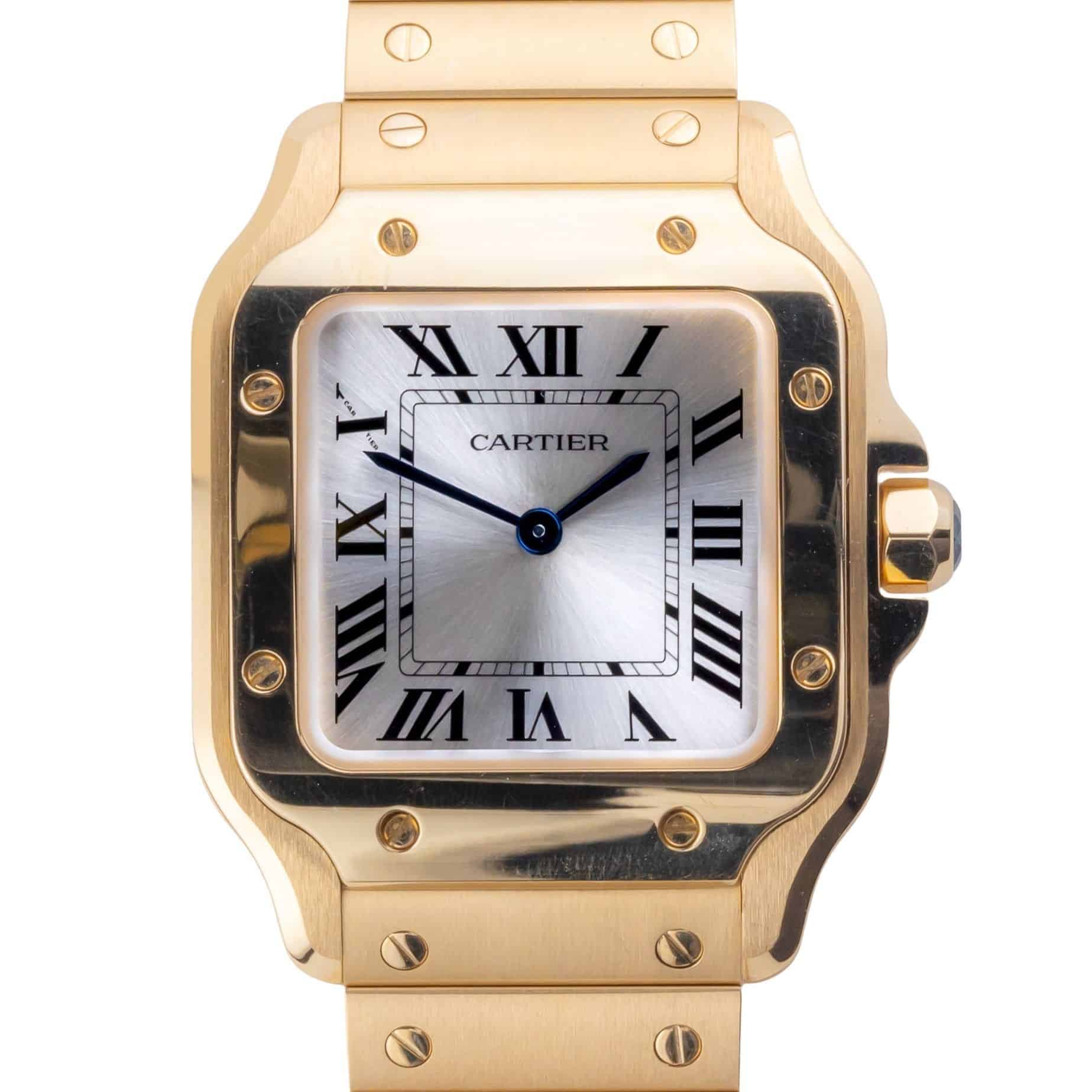 NEW Cartier Santos White Roman WGSA0107 2025 (volledige set) 3 NEW Cartier Santos White Roman WGSA0107 2025 (volledige set) - Afbeelding 3