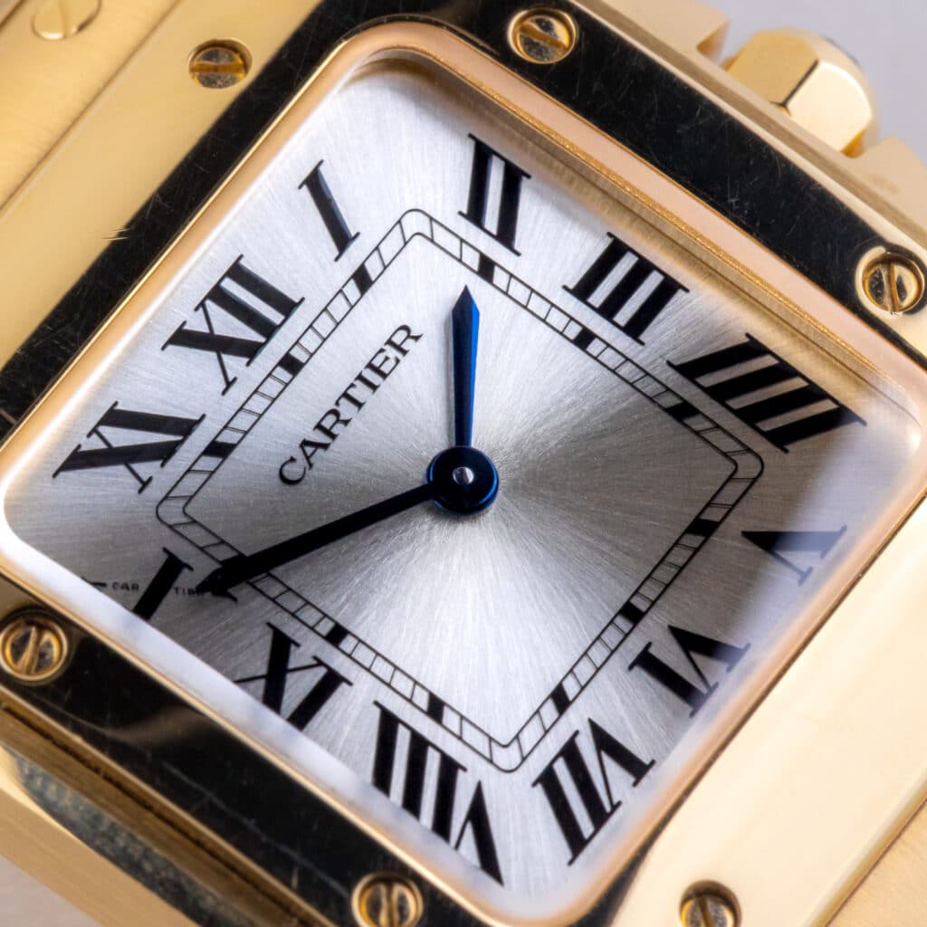 Alternative view of NEW Cartier Santos White Roman WGSA0107 2025 (volledige set)