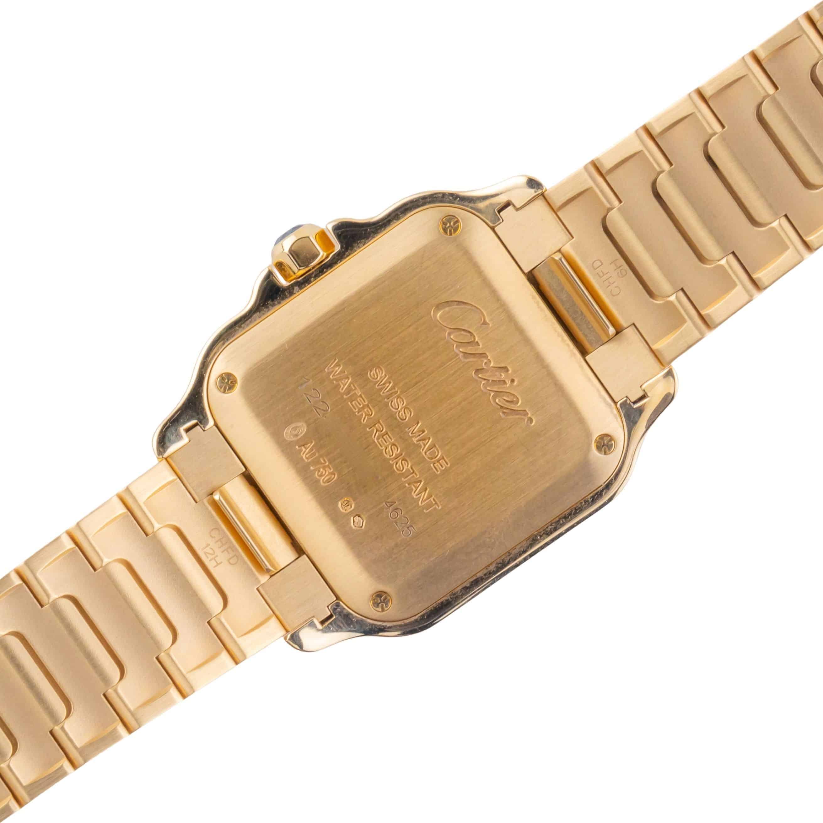 NEW Cartier Santos White Roman WGSA0107 2025 (volledige set) 4 NEW Cartier Santos White Roman WGSA0107 2025 (volledige set) - Afbeelding 4