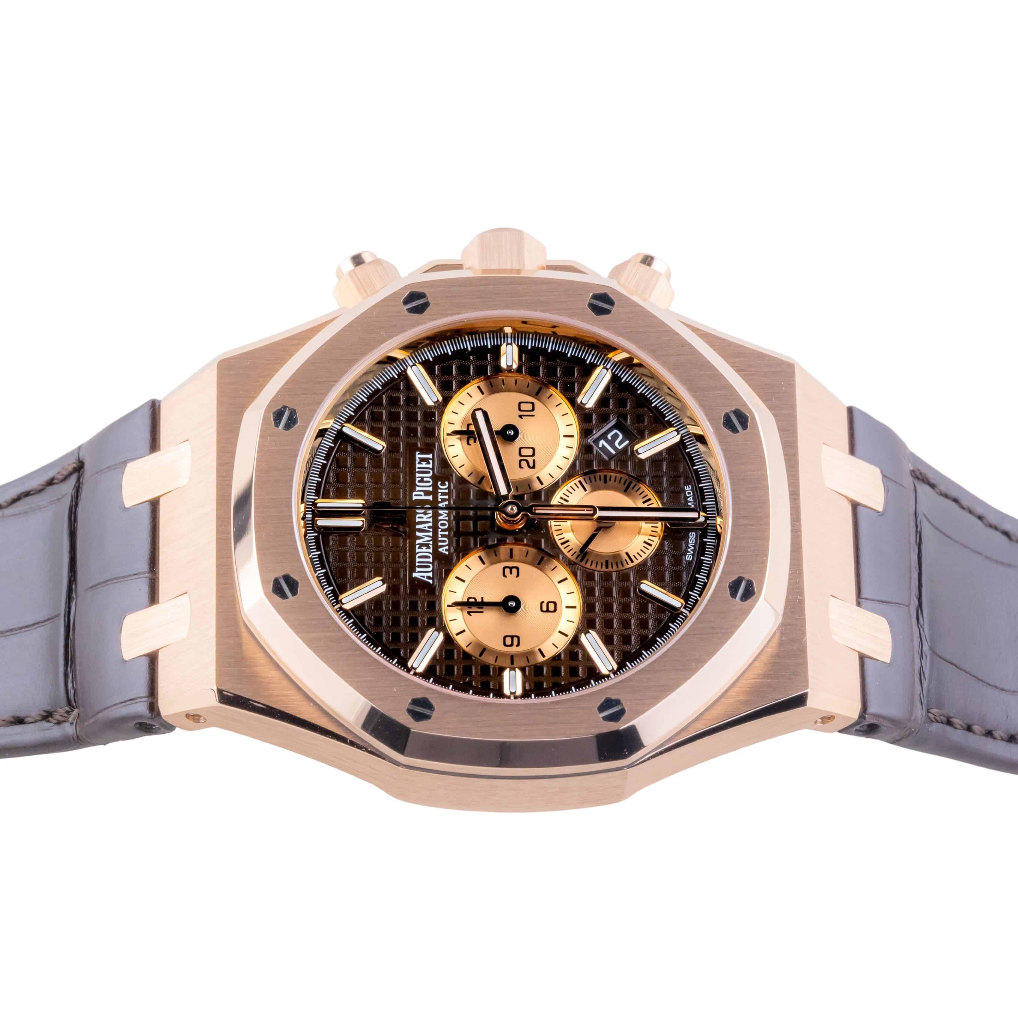 Audemars Piguet Royal Oak Chocolate 26331OR 2017 (Volledige Set) 5 Audemars Piguet Royal Oak Chocolate 26331OR 2017 (Volledige Set) - Afbeelding 5