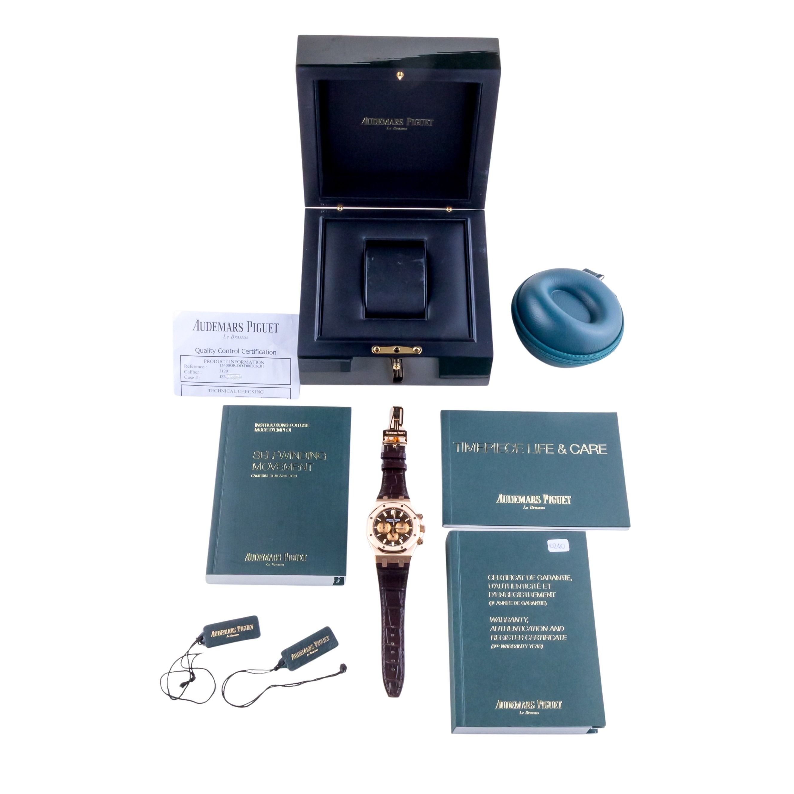 Audemars Piguet Royal Oak Chocolate 26331OR 2017 (Volledige Set) 8 Audemars Piguet Royal Oak Chocolate 26331OR 2017 (Volledige Set) - Afbeelding 8