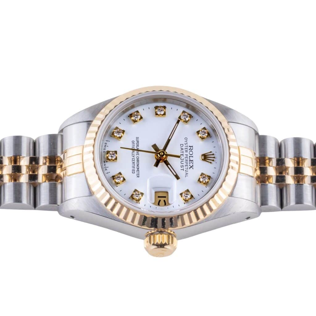 Rolex Lady-Datejust White Diamond 69173 1987 (Volledige Set) 13 2E0B6764 1CG 3M Langedyk Vintage Watches