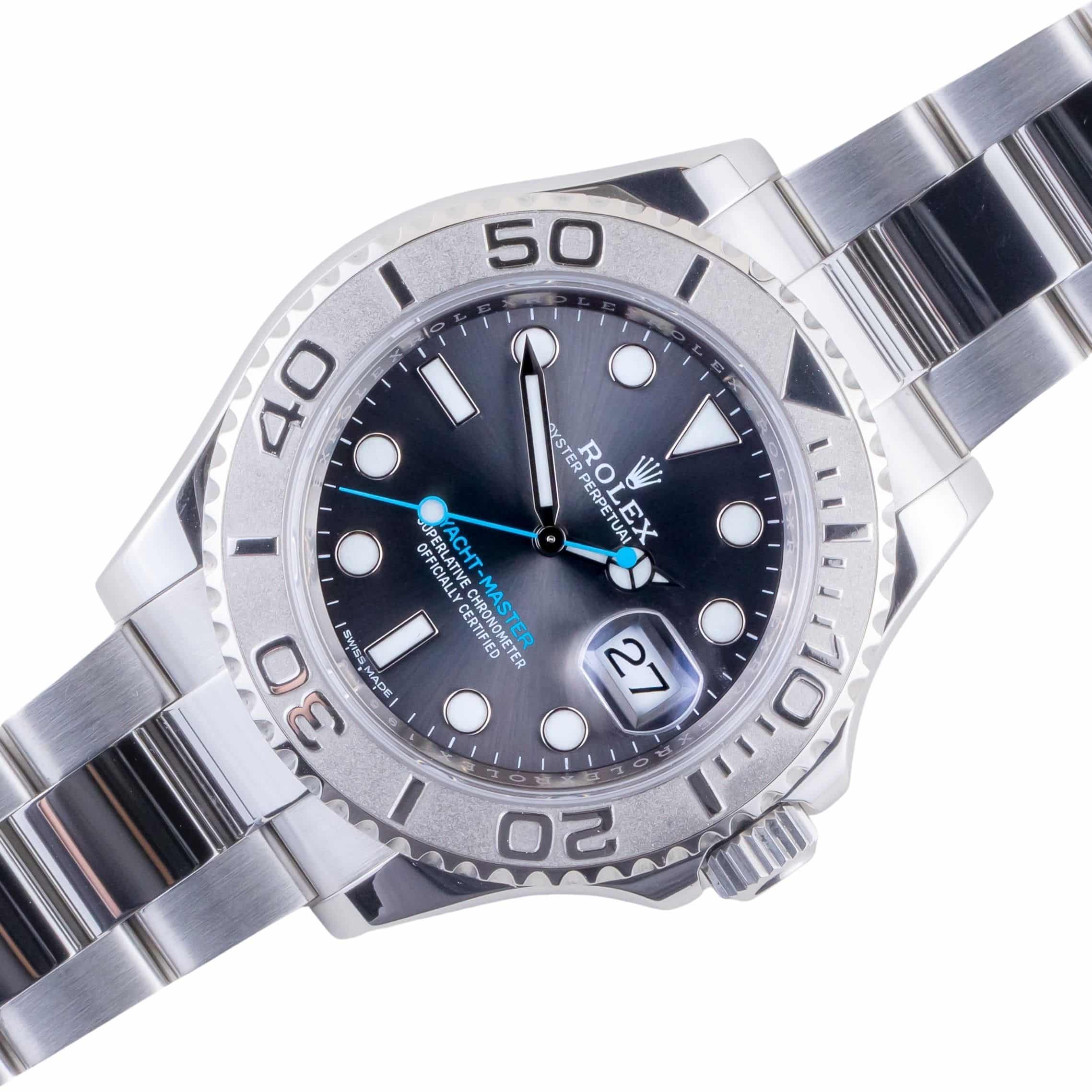 Rolex Oyster Perpetual Yacht-Master Rhodium 116622 2016 (Vollständiger Satz) 1 rolex-yacht-master-116622