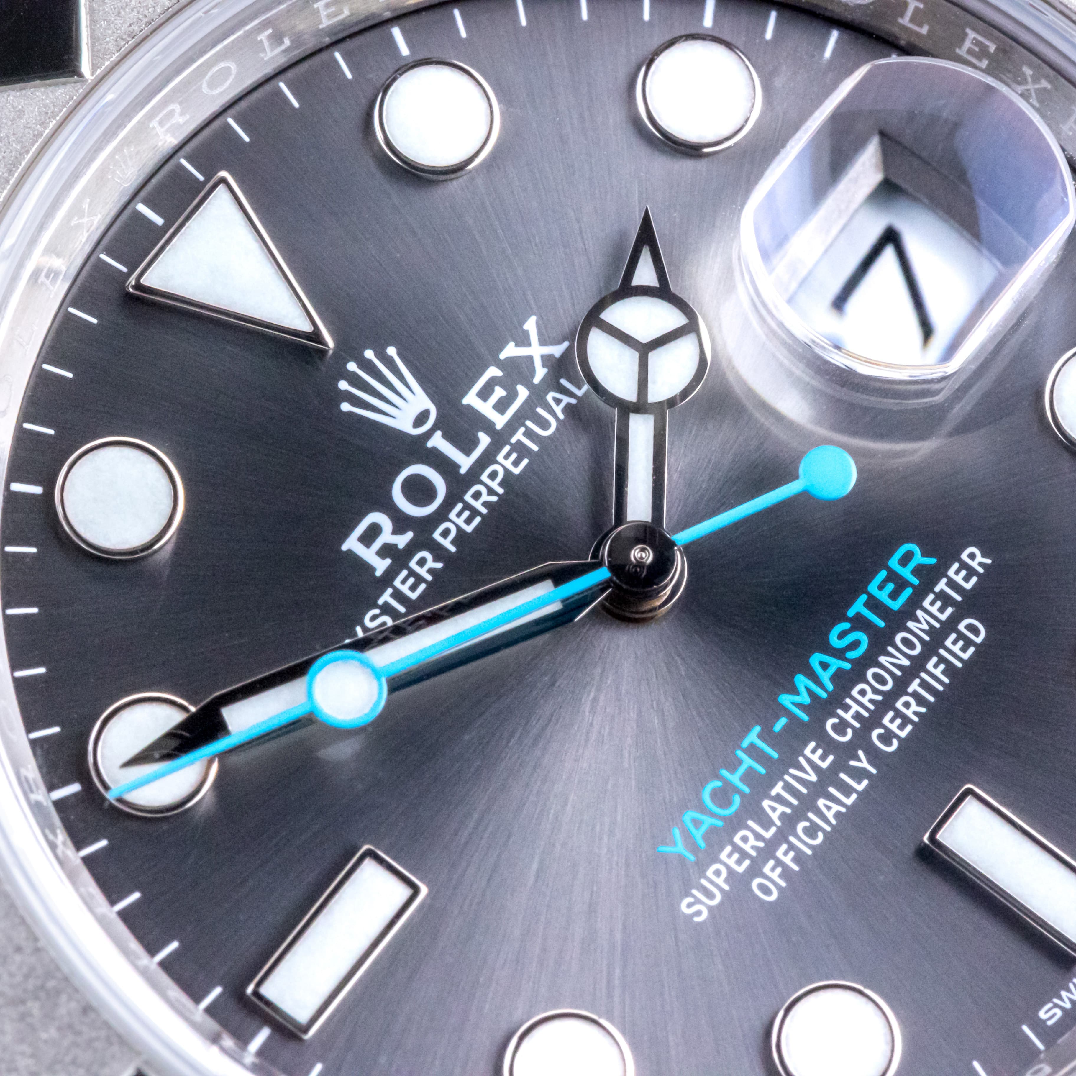 Rolex Oyster Perpetual Yacht-Master Rhodium 116622 2016 (Vollständiger Satz) 2 Rolex Oyster Perpetual Yacht-Master Rhodium 116622 2016 (Vollständiger Satz) – Bild 2