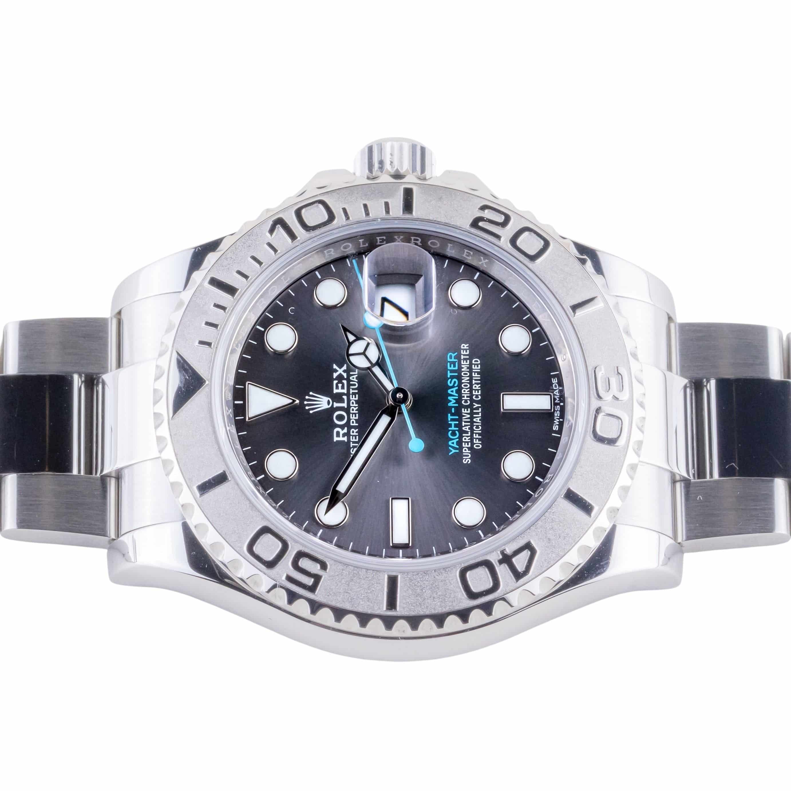 Rolex Oyster Perpetual Yacht-Master Rhodium 116622 2016 (Vollständiger Satz) 5 Rolex Oyster Perpetual Yacht-Master Rhodium 116622 2016 (Vollständiger Satz) – Bild 5