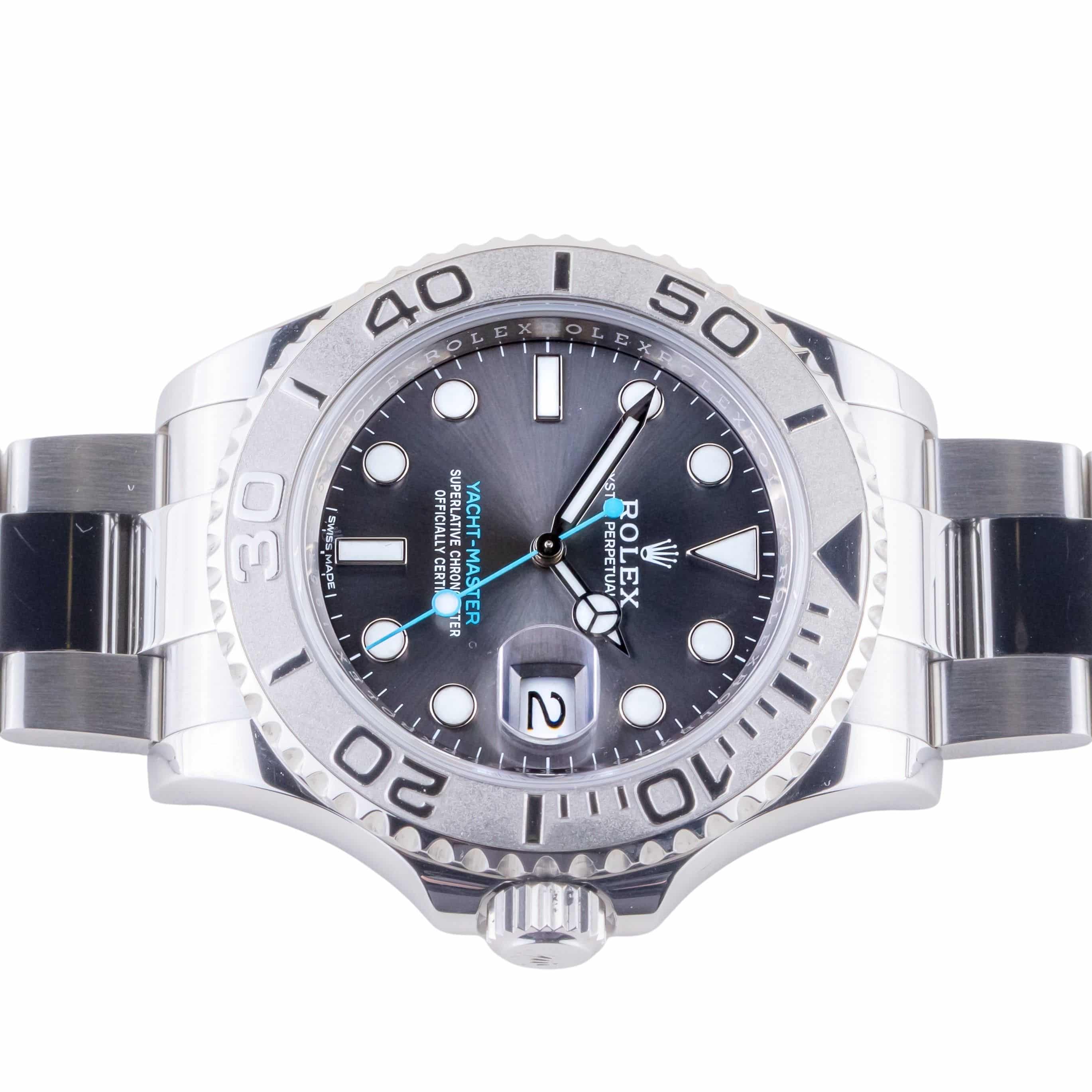 Rolex Oyster Perpetual Yacht-Master Rhodium 116622 2016 (Vollständiger Satz) 6 Rolex Oyster Perpetual Yacht-Master Rhodium 116622 2016 (Vollständiger Satz) – Bild 6