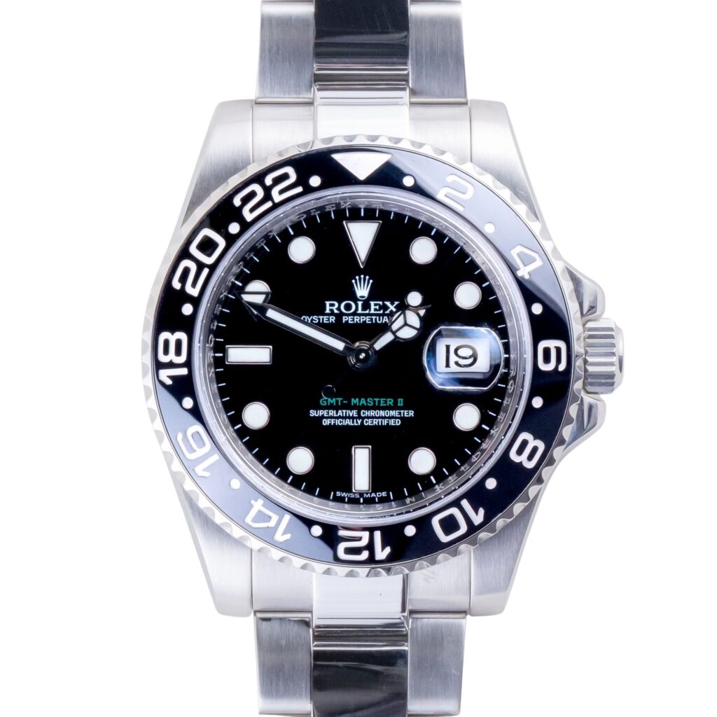 Rolex GMT-Master II Black 116710LN 2008 (Box + Service card) 10 2E0B6879 1CG 3M