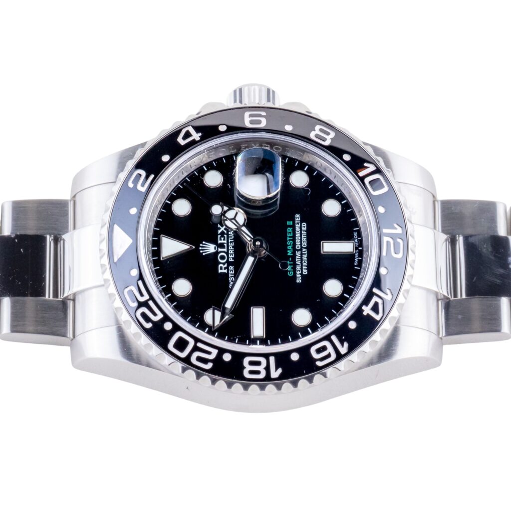 Rolex GMT-Master II Black 116710LN 2008 (Box + Service card) 12 2E0B6885 1CG 3M