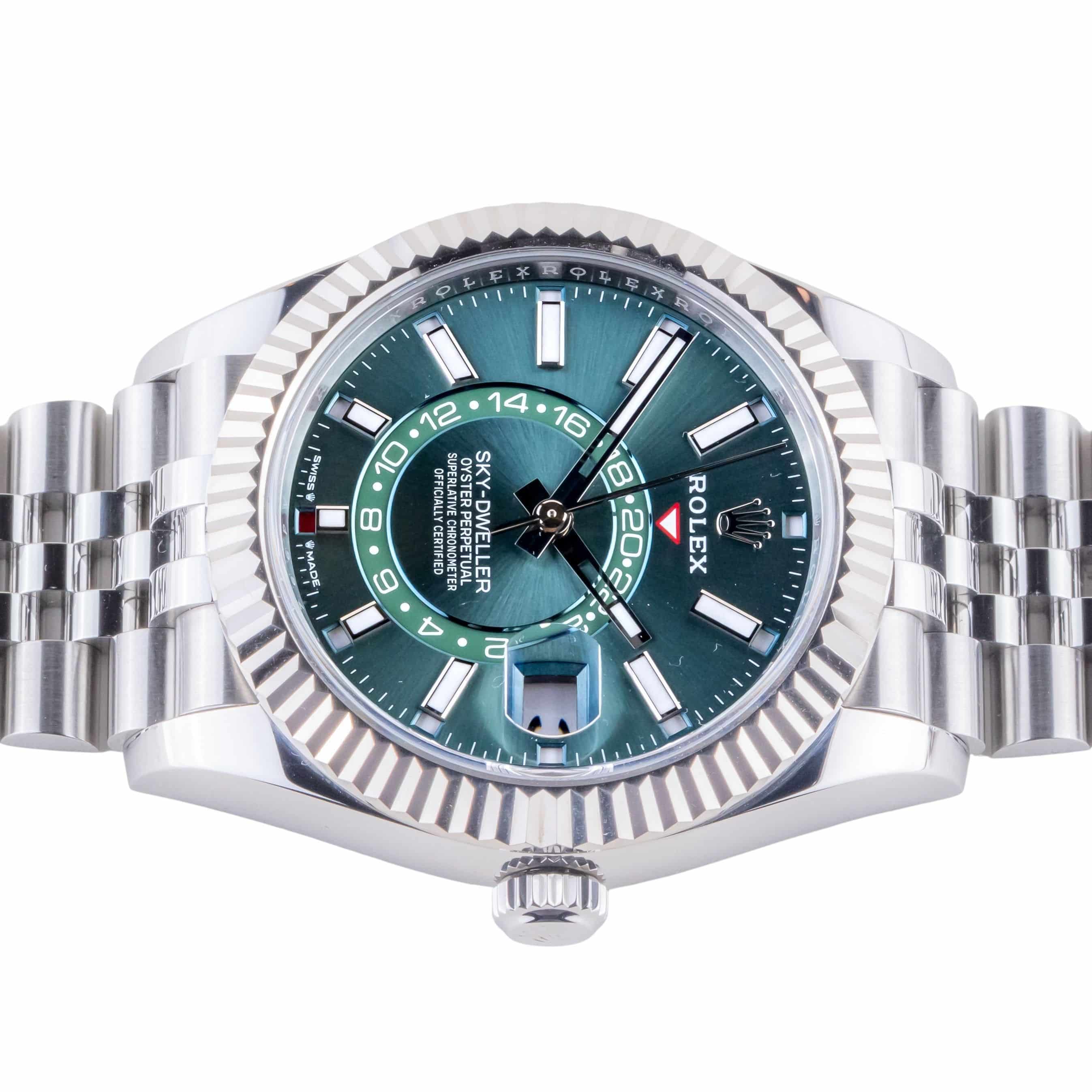 Rolex Sky-Dweller Mint Green 336934 2024 (Full Set) 6 2E0B6902 1CG 3M