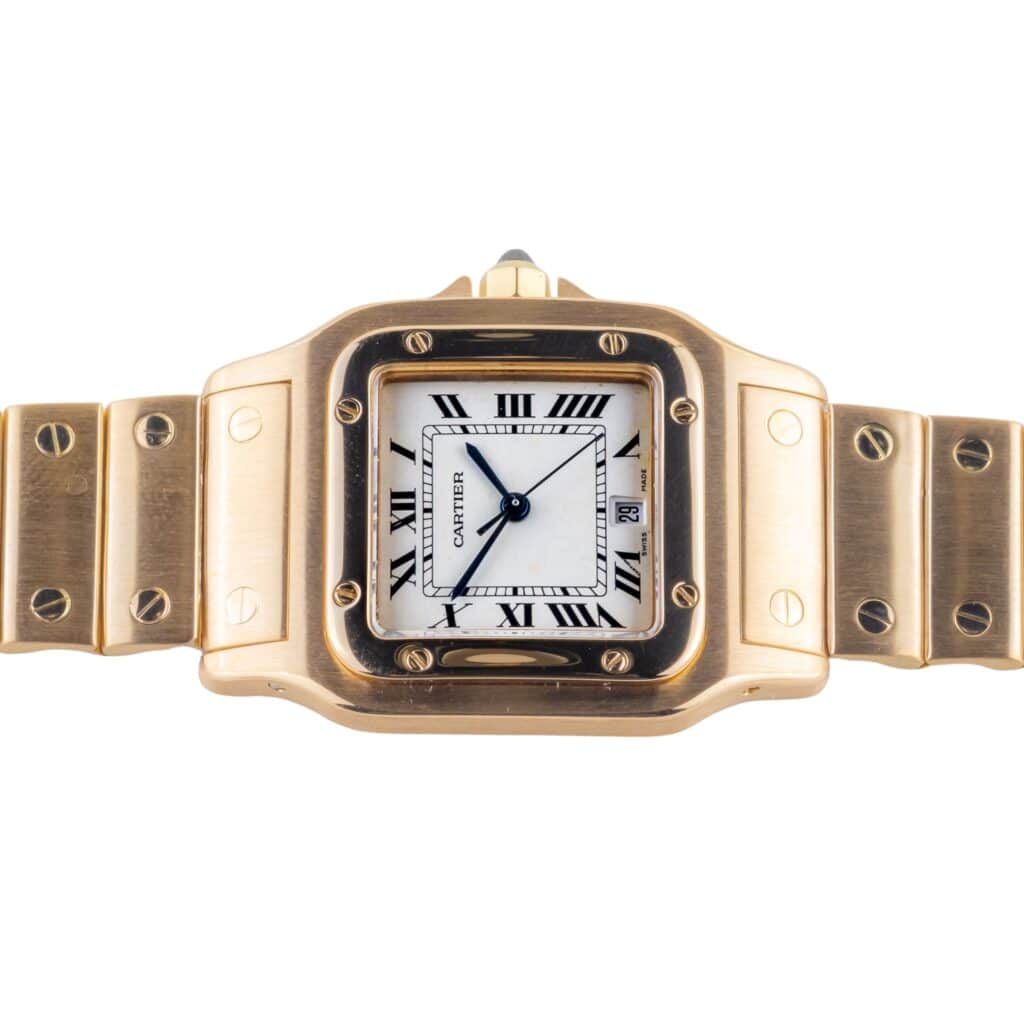 Cartier Santos Galbee Creme Roman 887901 +/- 1990 13 cartier-galbee-887901
