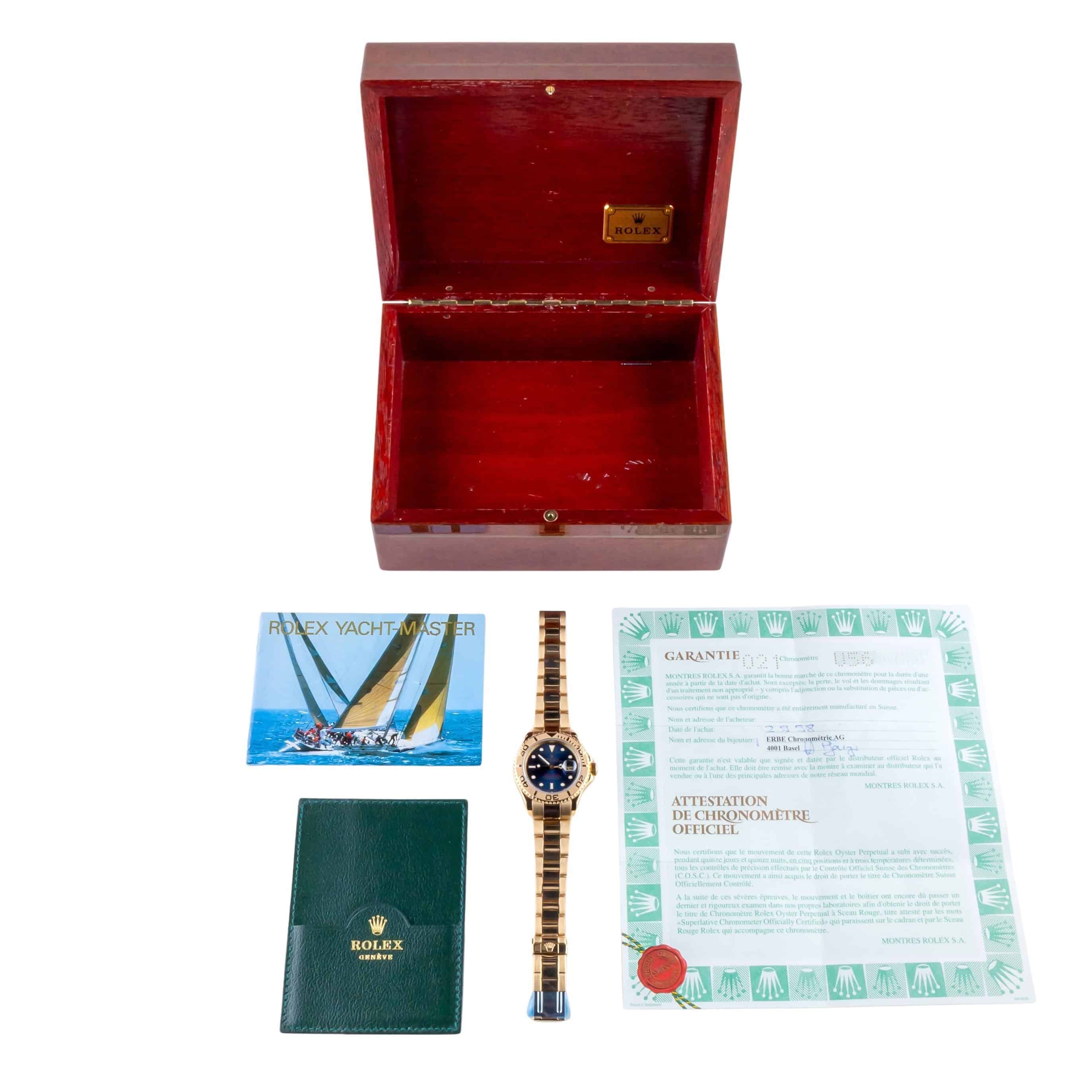 Rolex Oyster Perpetual Yacht Master 16628 1997 (Vollständiger Satz) 8 Rolex Oyster Perpetual Yacht Master 16628 1997 (Vollständiger Satz) – Bild 8