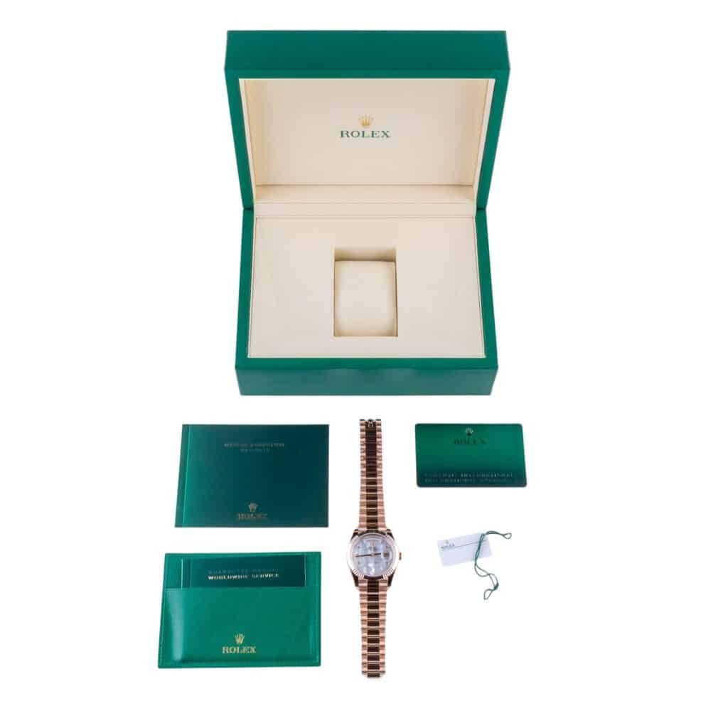 NEW Rolex Day-Date 40 MOP Baguette 228235 2026 (Full Set) 15 rolex-day-date-228235-14