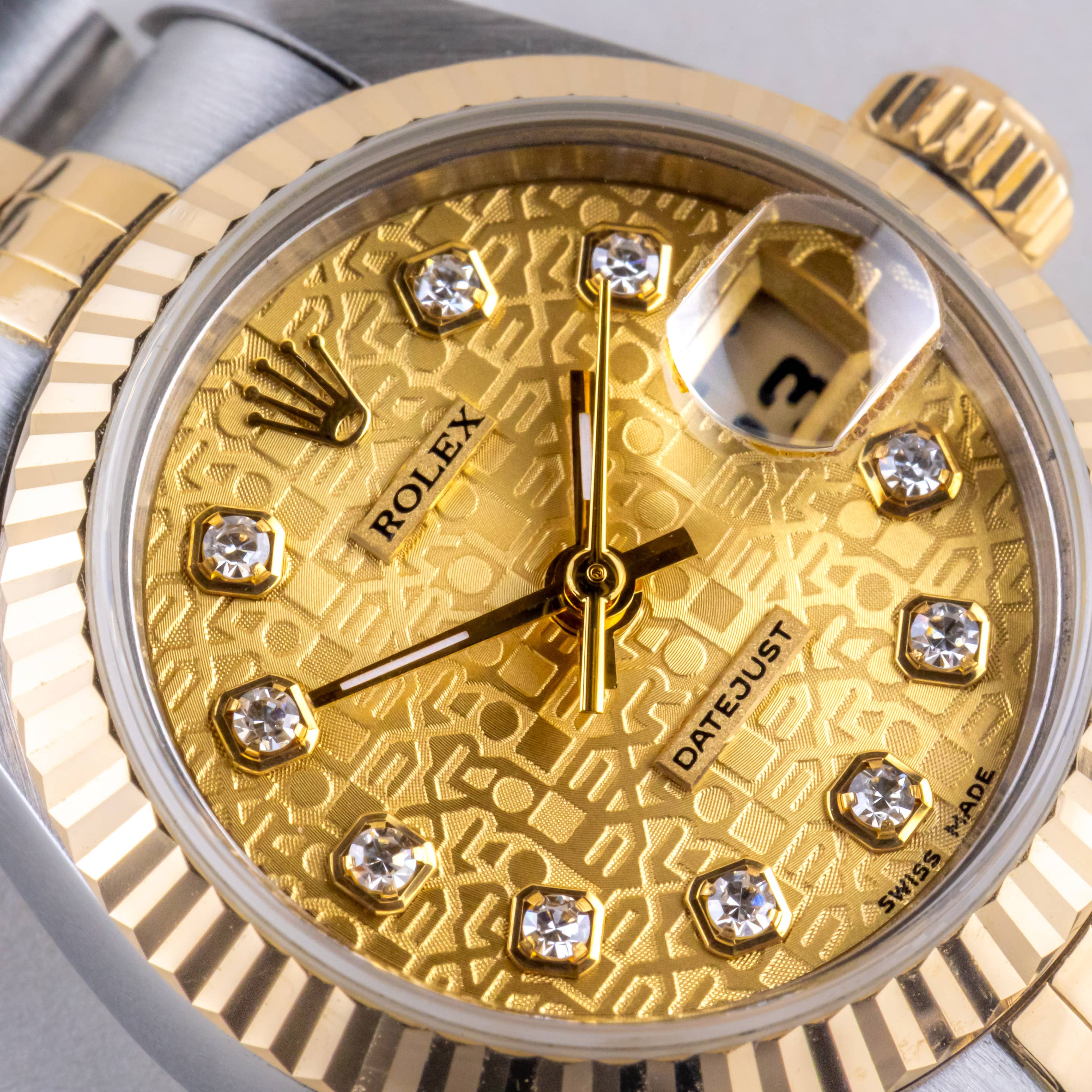 Rolex Lady-Datejust Logo Diamond 69173 1993 (Full Set) 2 2E0B6998 1CG 3M