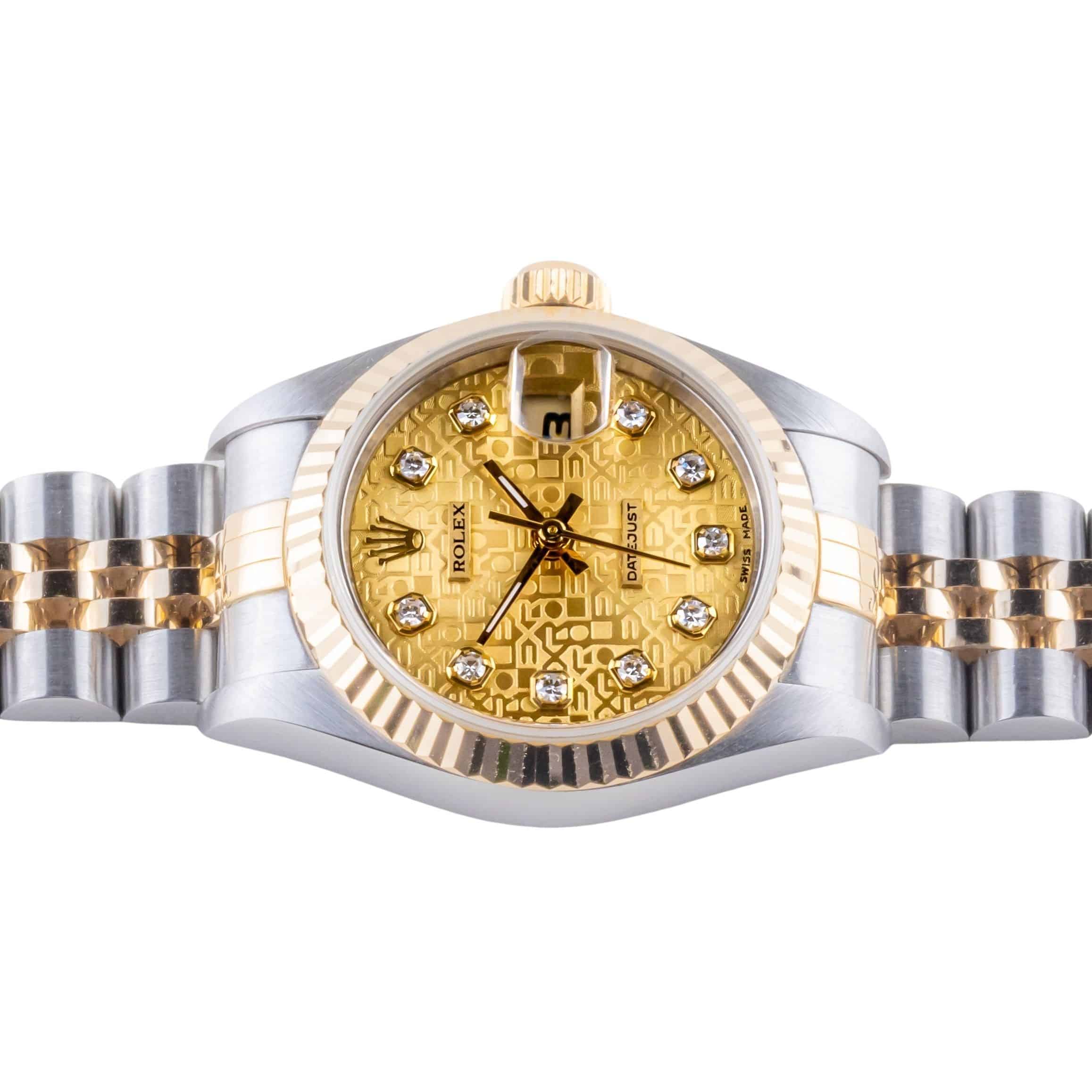 Rolex Lady-Datejust Logo Diamond 69173 1993 (Full Set) 5 2E0B7001 1CG 3M