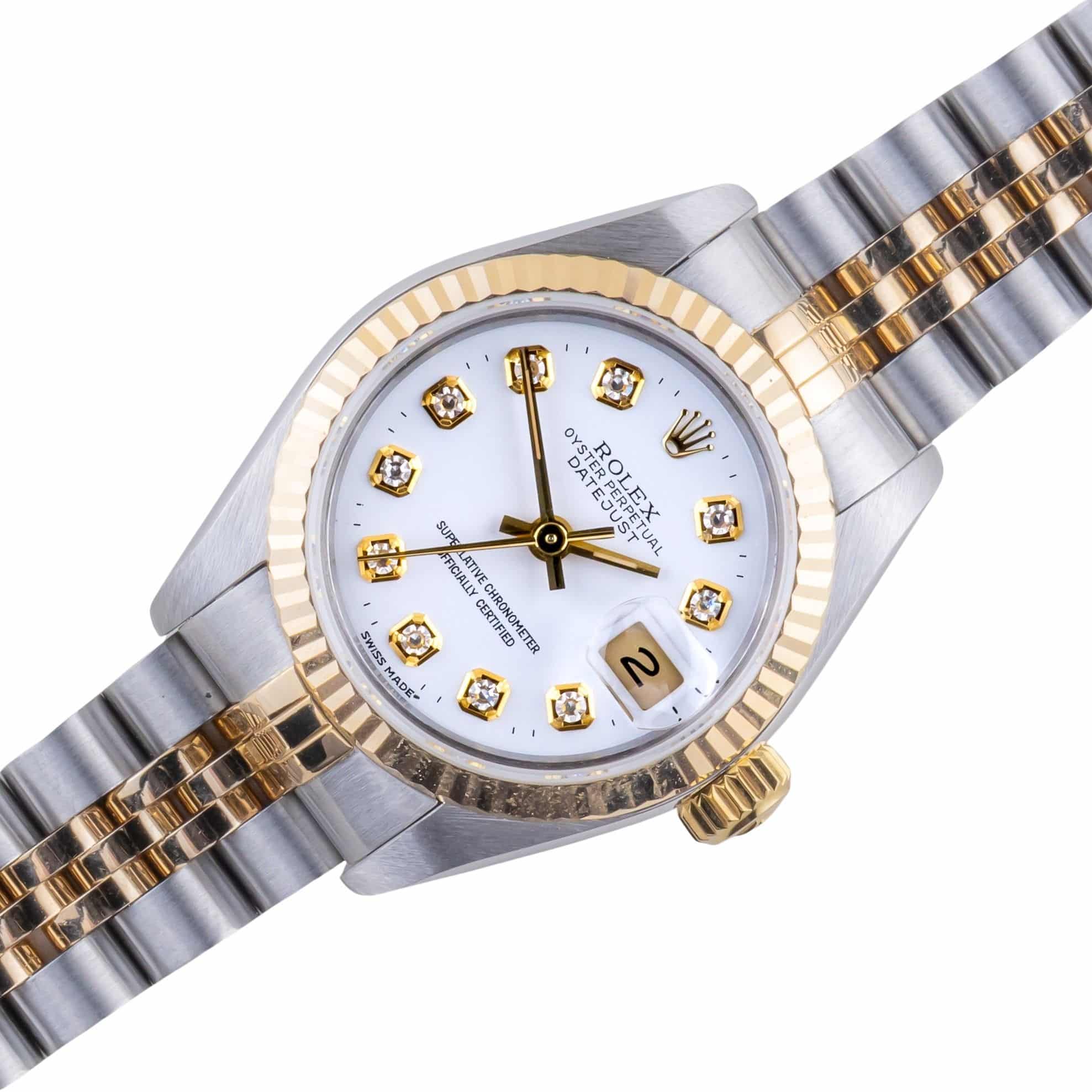 Rolex Lady-Datejust White Diamond 69173 1993 (Full Set) 1 rolex-lady-datejust-69173-44