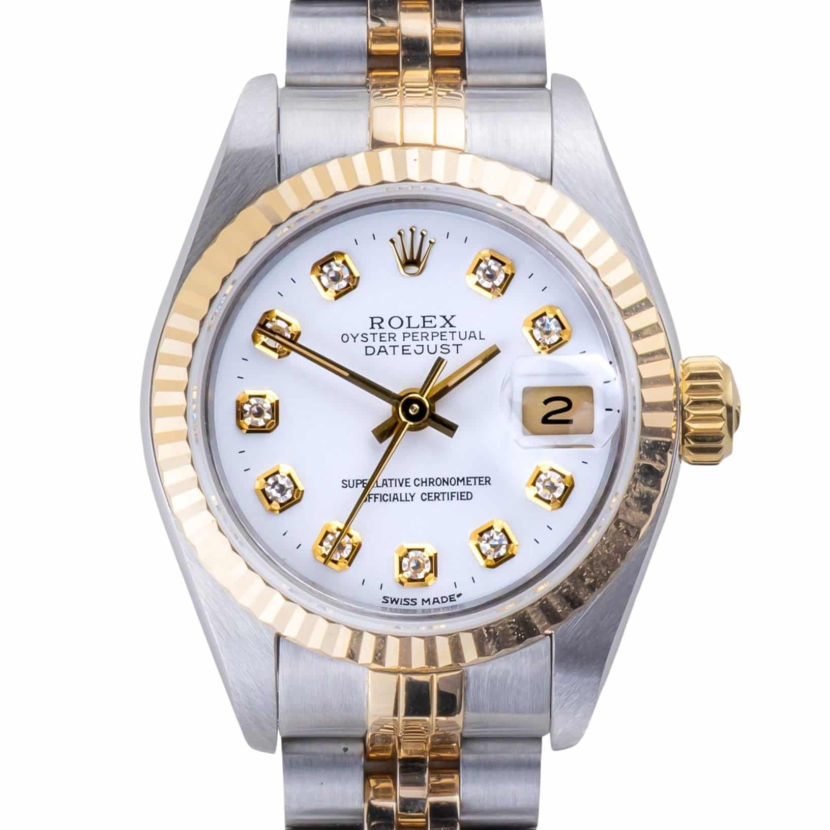 Rolex Lady-Datejust White Diamond 69173 1993 (Full Set) 3 2E0B7048 1CG 3M
