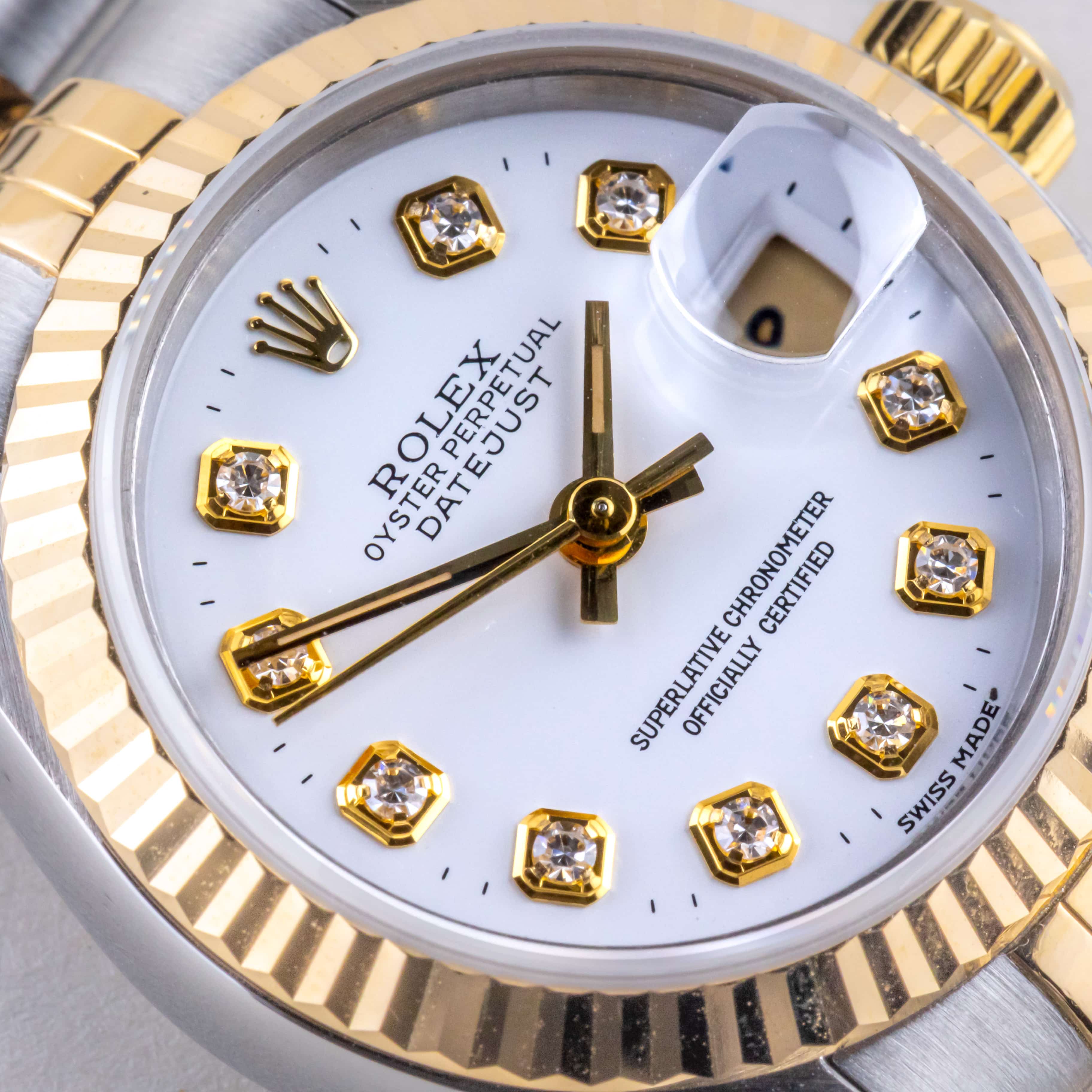 Rolex Lady-Datejust White Diamond 69173 1993 (Full Set) 2 2E0B7050 1CG 3M