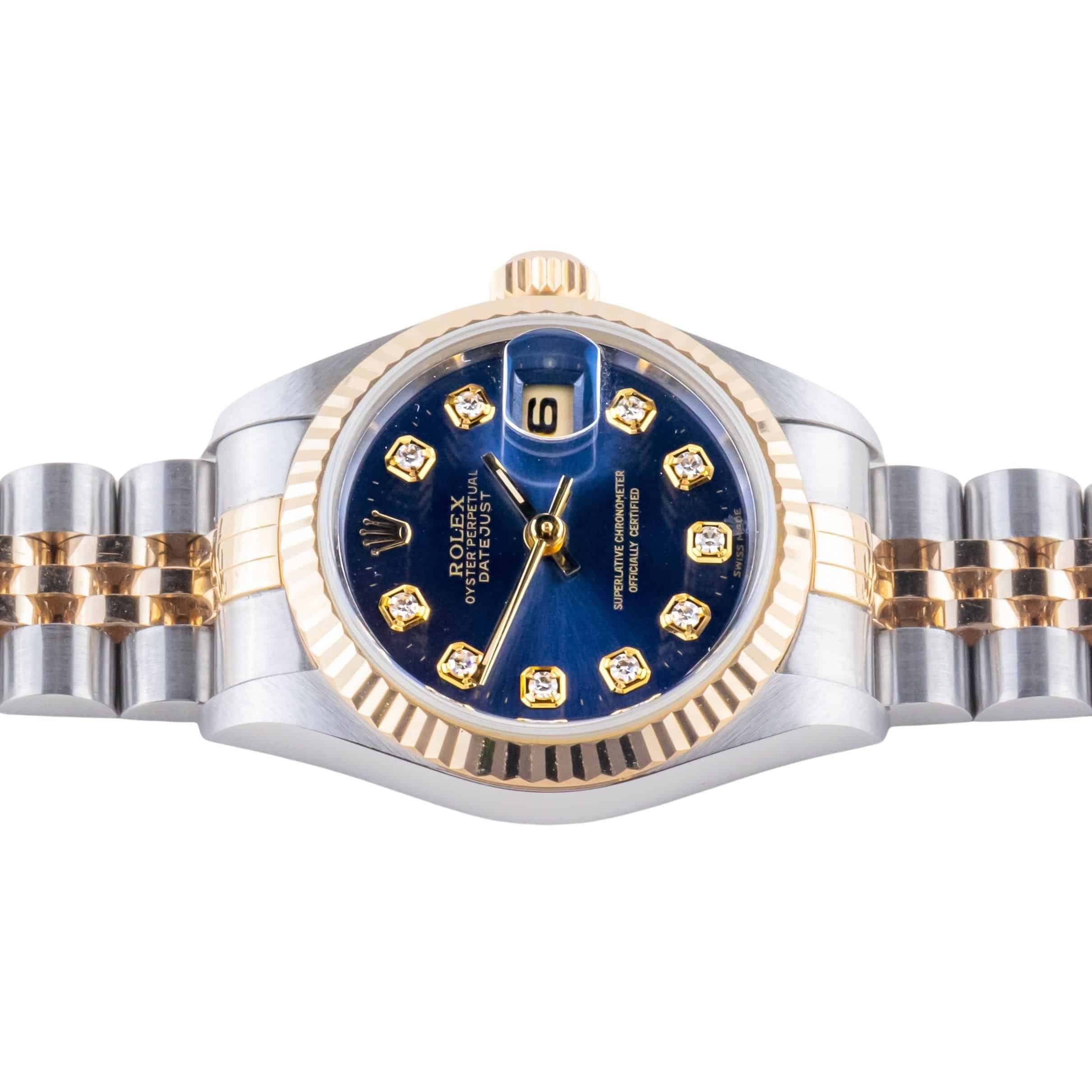 Rolex Lady-Datejust Blue Diamond 79173 1999 (Vollständiger Satz) 5 Rolex Lady-Datejust Blue Diamond 79173 1999 (Vollständiger Satz) – Bild 5