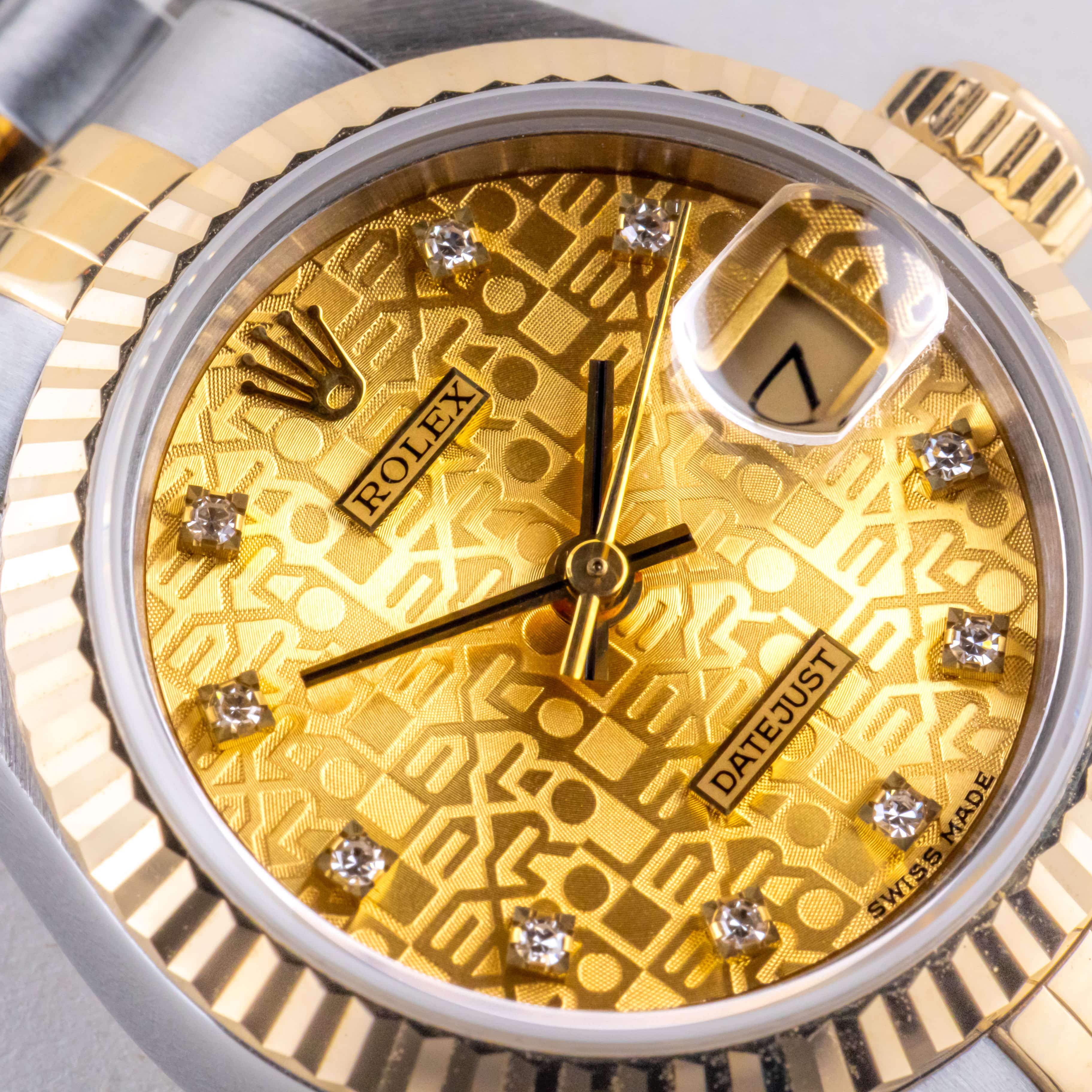 Rolex Lady-Datejust Logo Diamond 69173 1994 (Full Set) 2 2E0B7132 1CG 3M