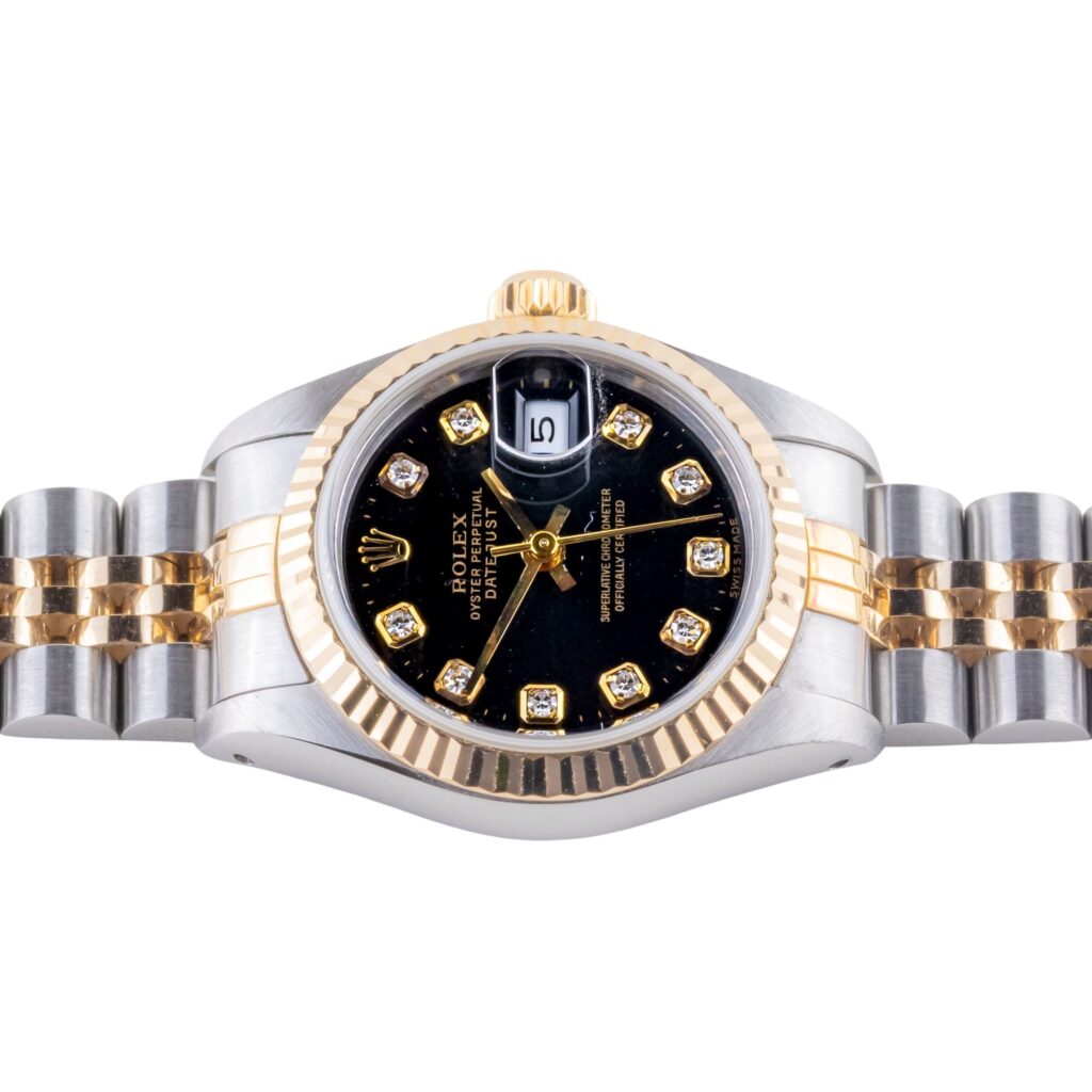 Rolex Lady-Datejust Black Diamond 69173 1987 (Full Set) 12 2E0B7174 1CG 3M