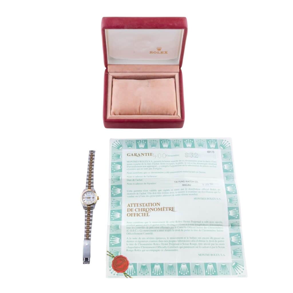 Rolex Lady-Datejust White Diamond 69173 1993 (Full Set) 15 2E0B7362 1CG 3M