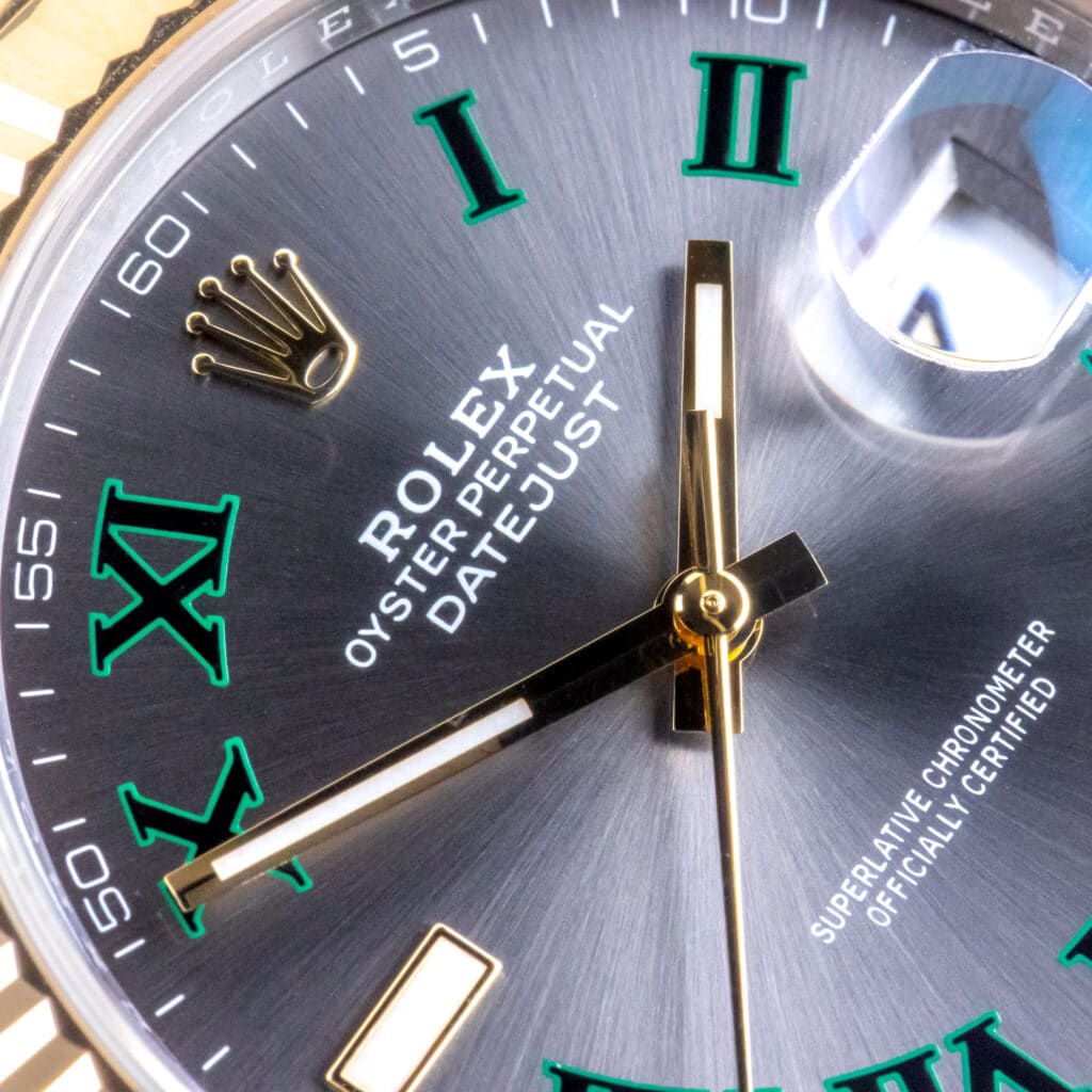 Alternative view of NEW Rolex Oyster Perpetual Datejust Wimbledon 126333 2026 (Vollständiger Satz)