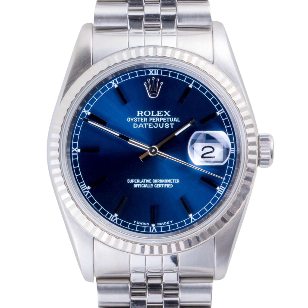 Rolex Oyster Perpetual Datejust Blue 16234 1997 (Full Set) 10 2E0B8203 1CG 3M