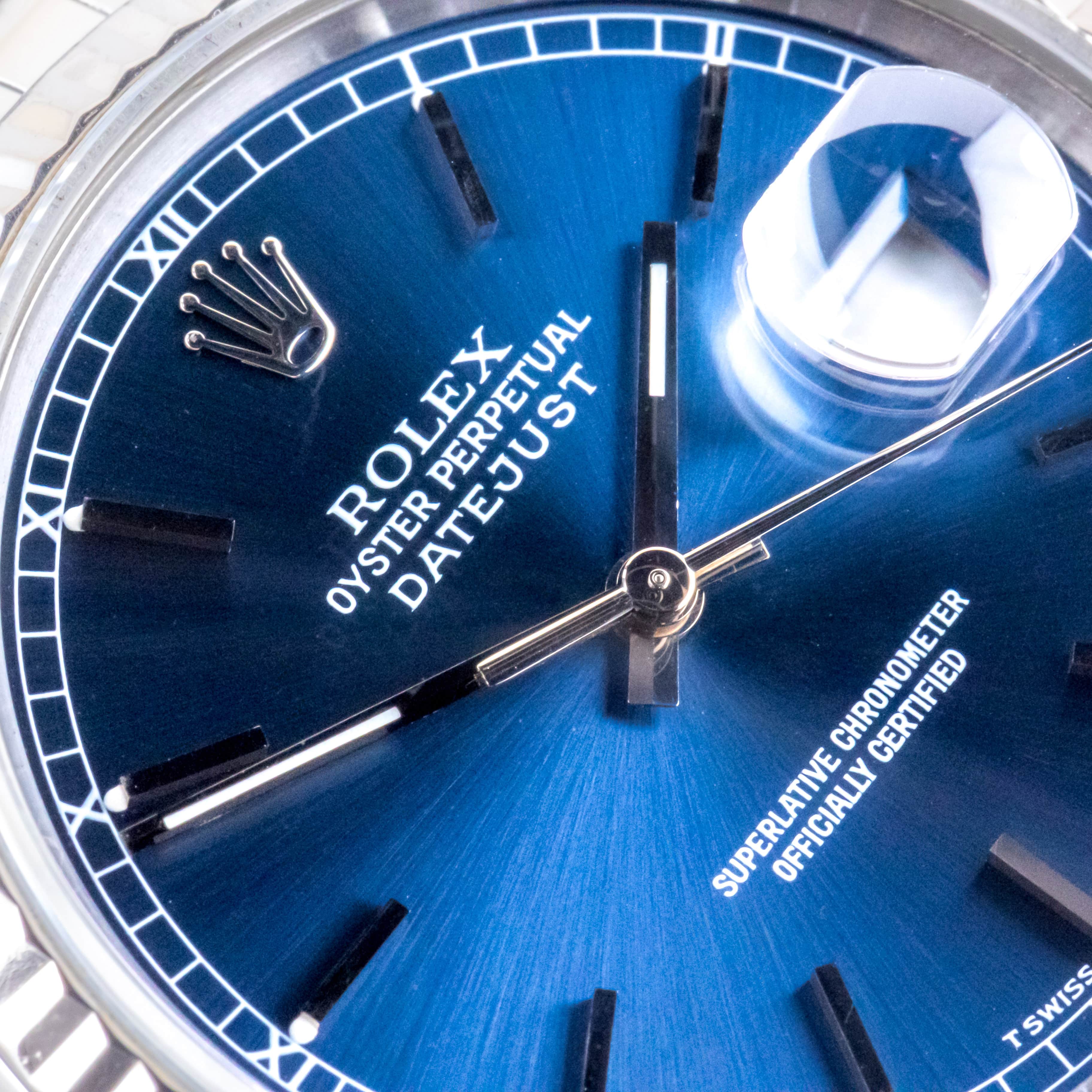 Rolex Oyster Perpetual Datejust Blue 16234 1997 (Full Set) 2 2E0B8205 1CG 3M