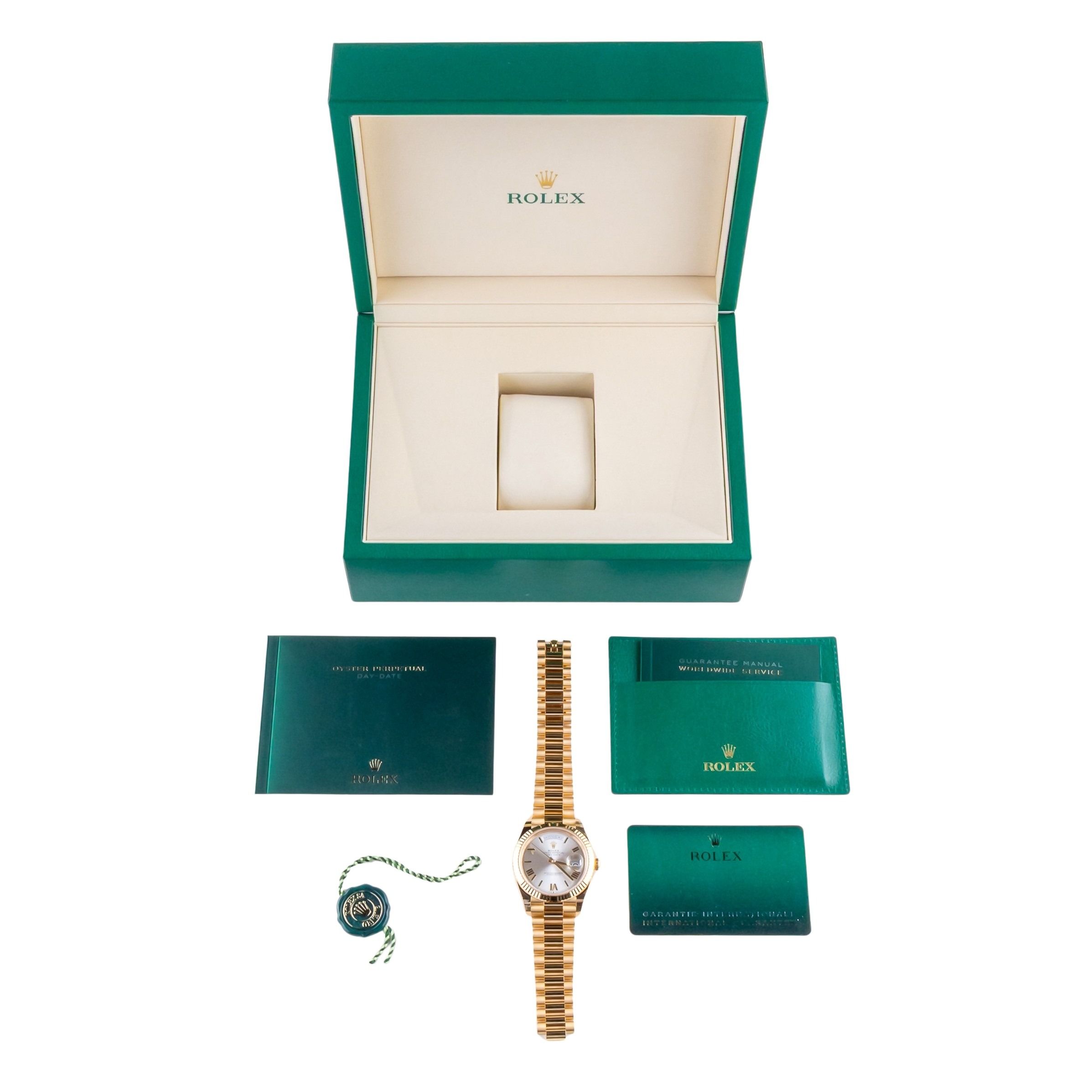 NEW Rolex Day-Date 40 Silver 228238 2026 (Vollständiger Satz) 8 NEW Rolex Day-Date 40 Silver 228238 2026 (Vollständiger Satz) – Bild 8