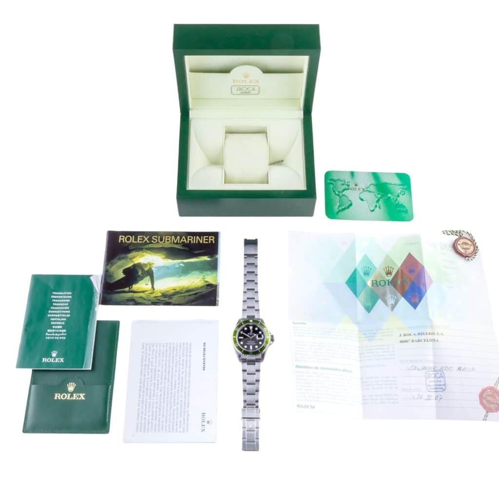Rolex Submariner "Kermit" 16610LV 2007 (Full Set) 15 2E0B8286 1CG 3M