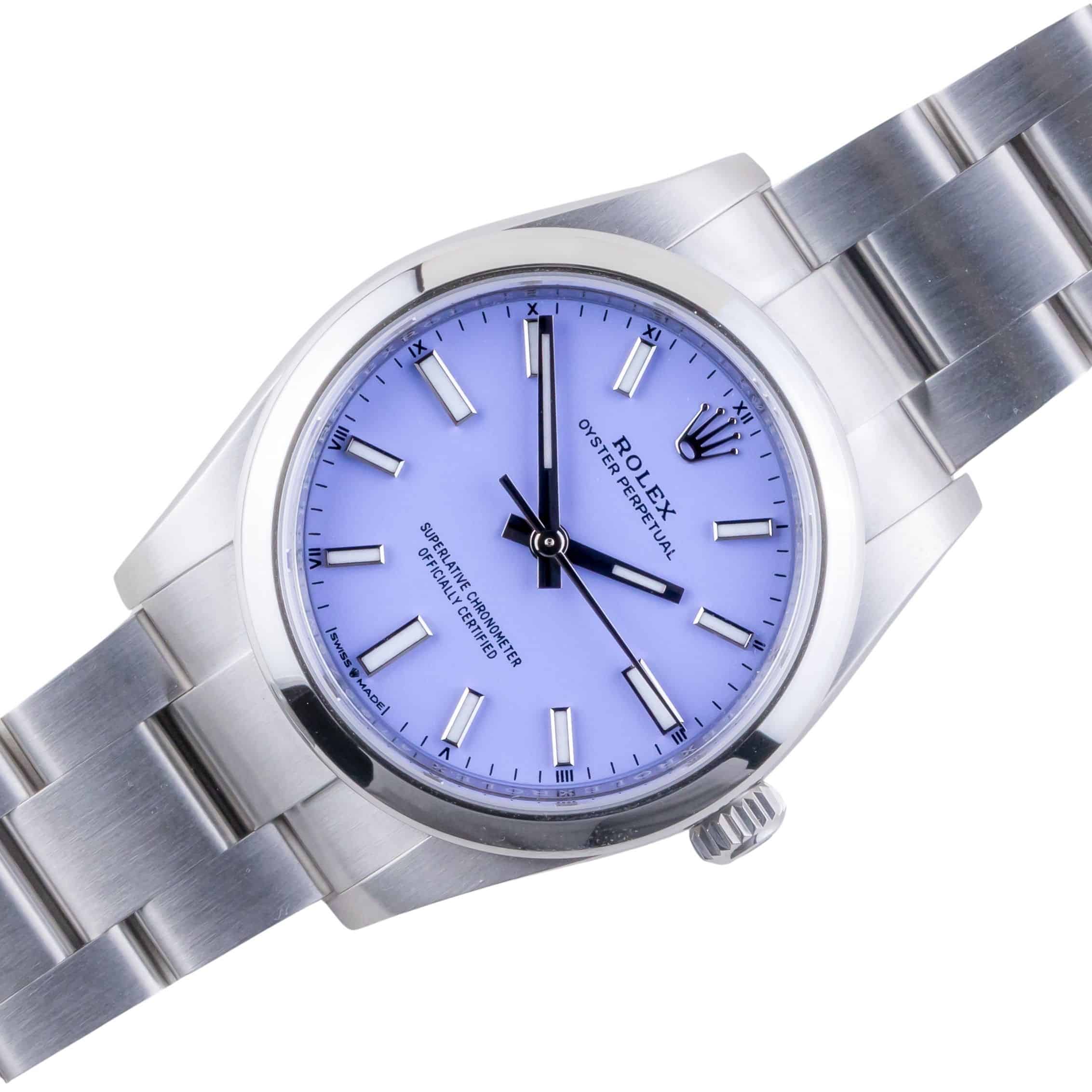 NEW Rolex Oyster Perpetual Lavender 124200 2025 (Volledige Set) 1 rolex-oyster-perpetual-124200