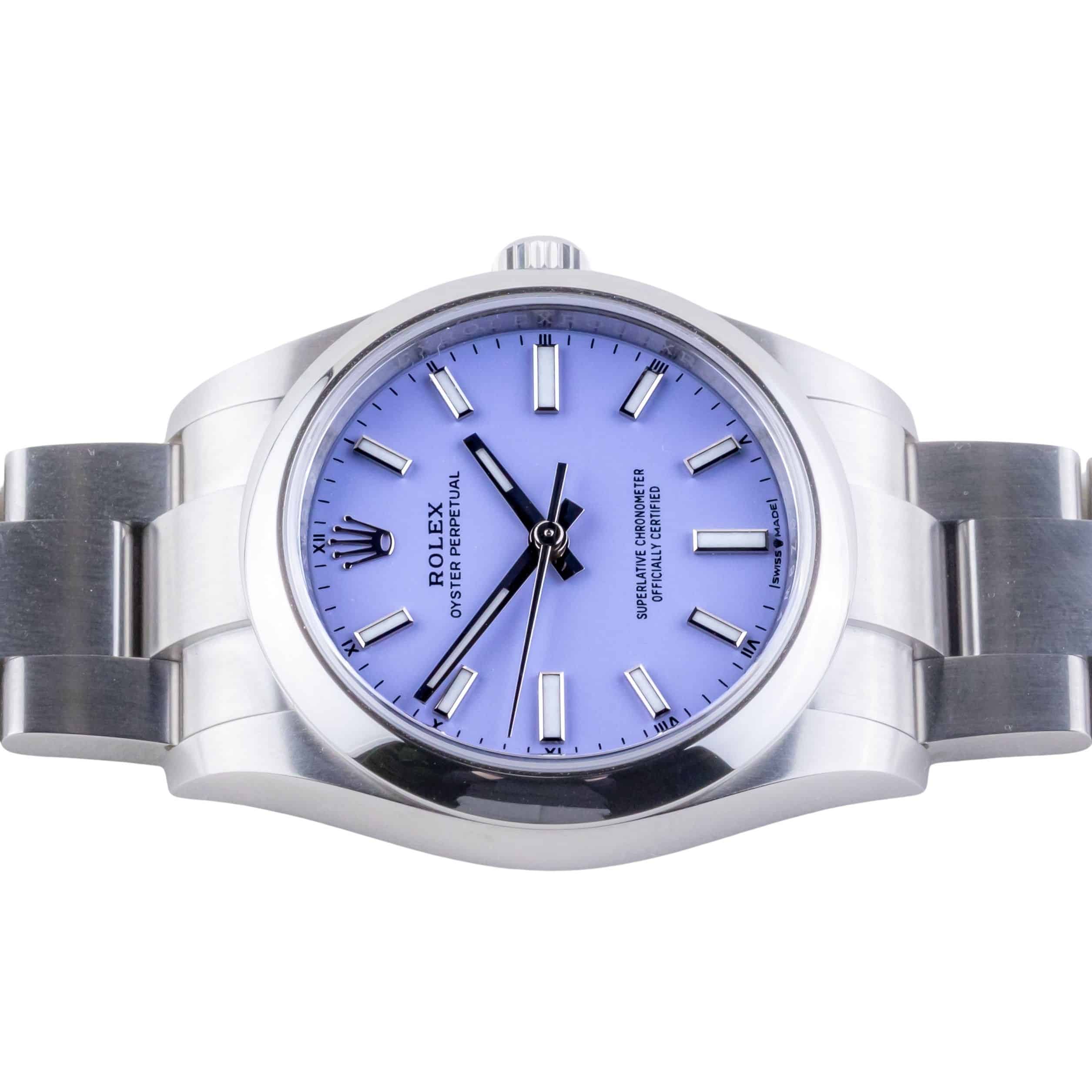 NEW Rolex Oyster Perpetual Lavender 124200 2025 (Volledige Set) 5 NEW Rolex Oyster Perpetual Lavender 124200 2025 (Volledige Set) - Afbeelding 5