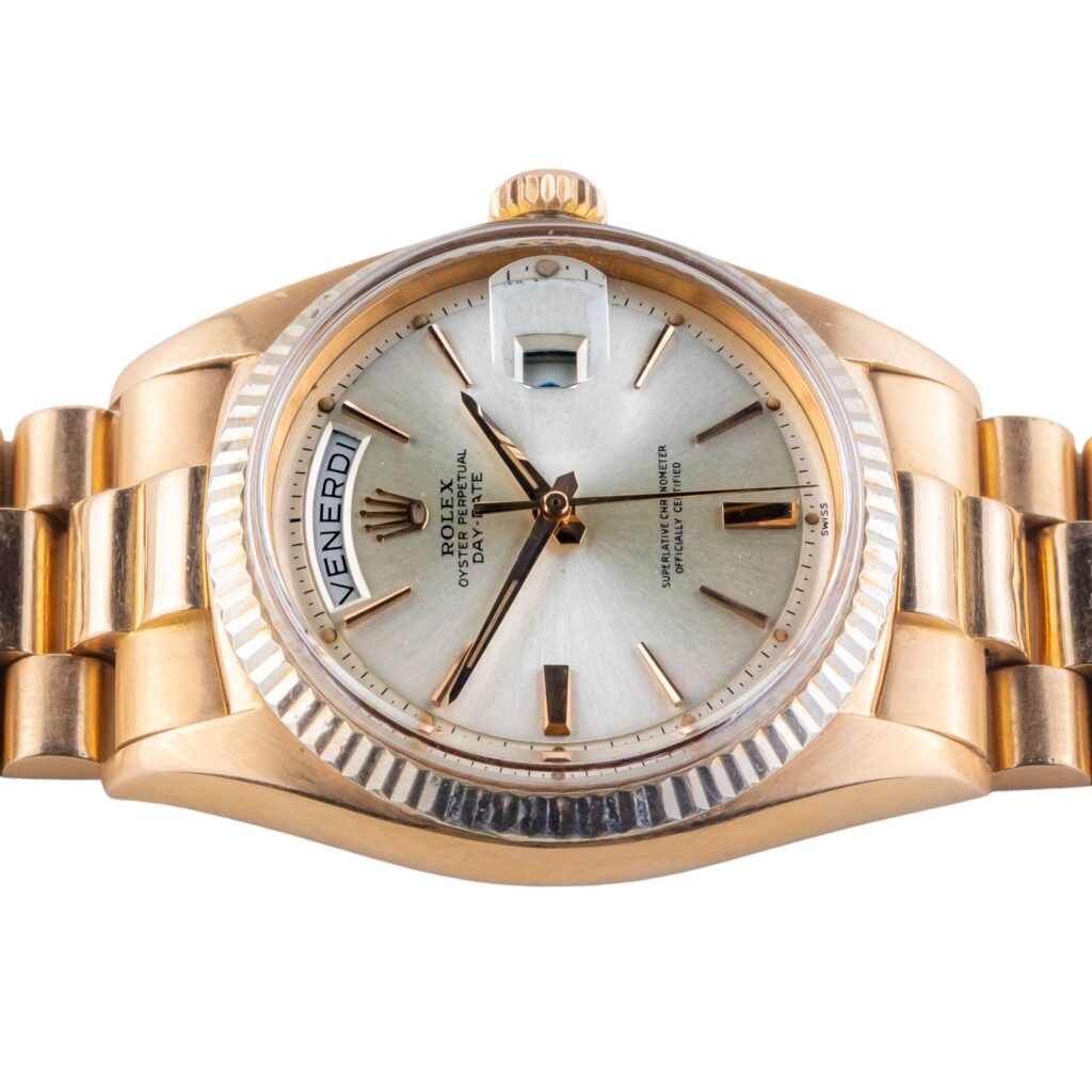 Rolex Day-Date White 1803 1966 11 2E0B8420 1CG 3M Langedyk Vintage Watches