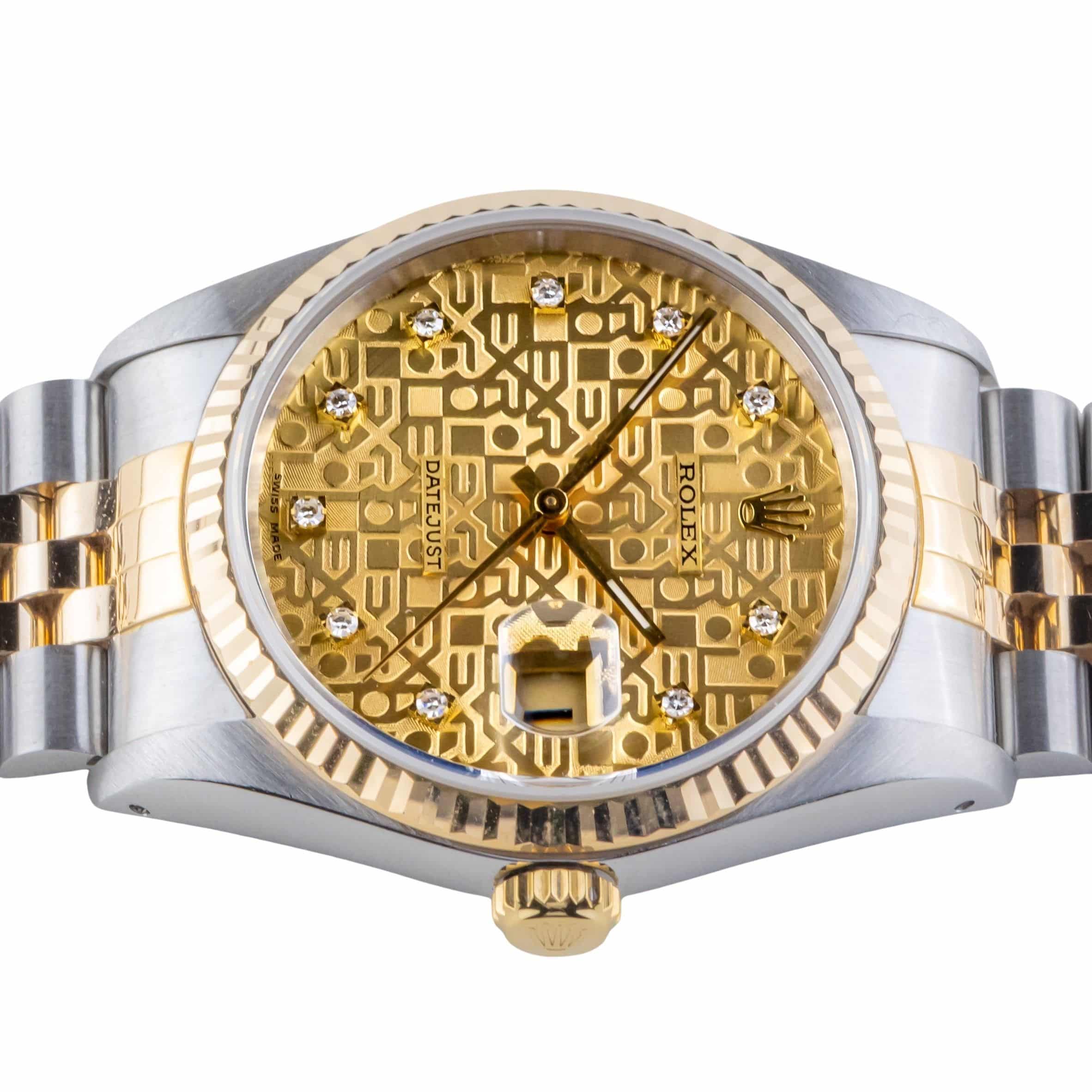 Rolex Oyster Perpetual Datejust Champagne 16233 1993 (Vollständiger Satz) 6 Rolex Oyster Perpetual Datejust Champagne 16233 1993 (Vollständiger Satz) – Bild 6