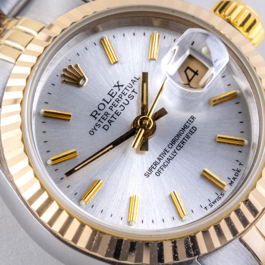 Alternative view of Rolex Lady-Datejust Silver 69173 1991 (Volledige Set)