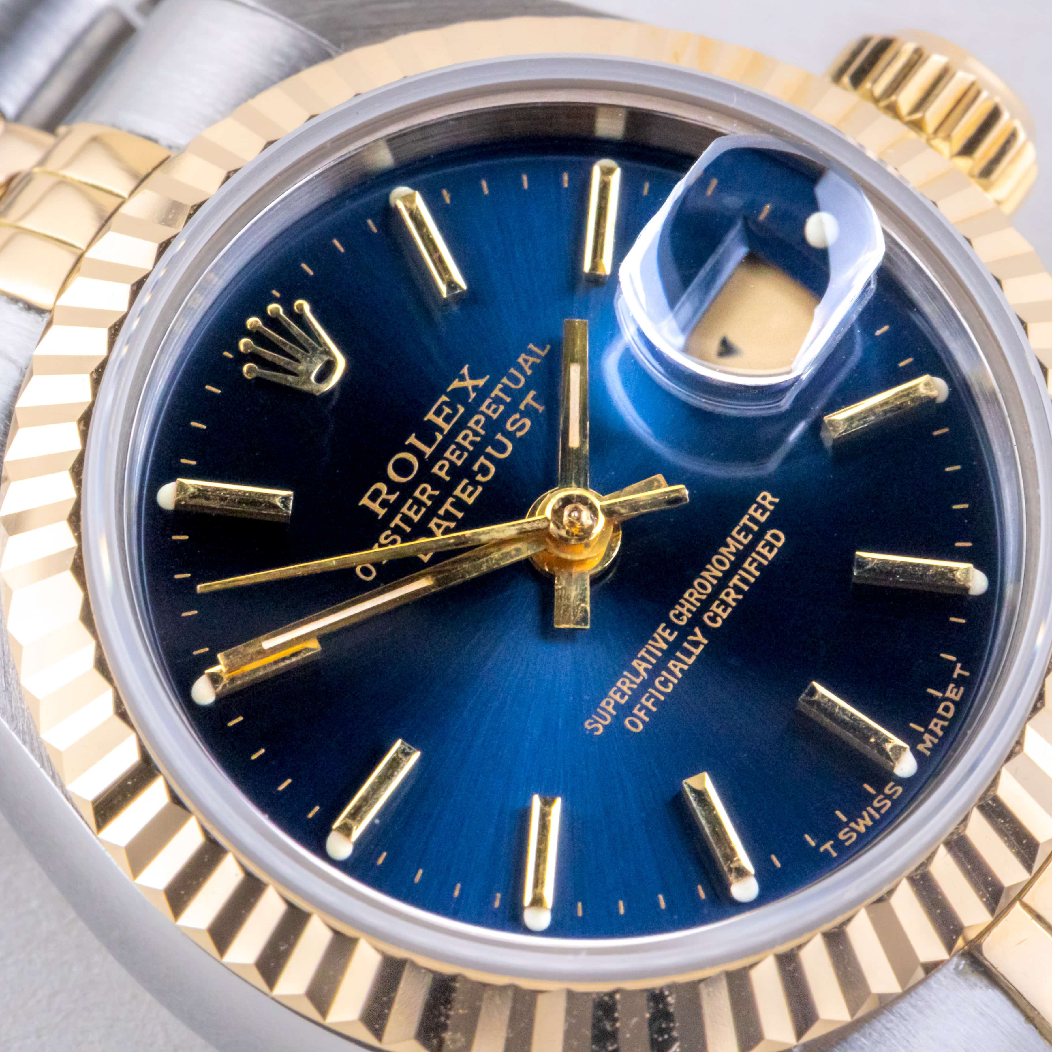 Rolex Lady-Datejust Blue 69173 1991 (Volledige Set) 2 Rolex Lady-Datejust Blue 69173 1991 (Volledige Set) - Afbeelding 2
