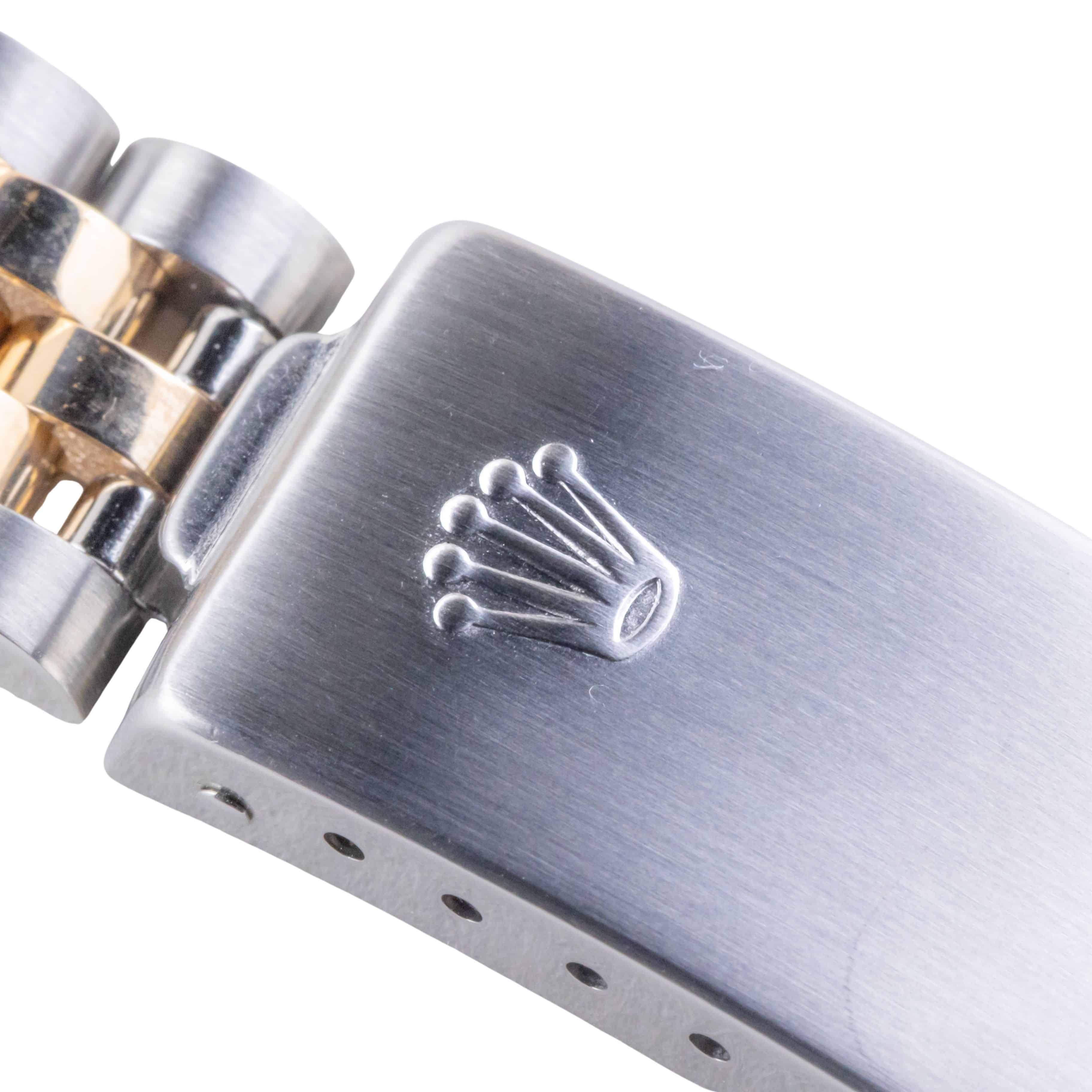 Rolex Oyster Perpetual Datejust Mid-Size Champagne Diamond 68273 1985 (Volledige set) 7 rolex-datejust-68273-9-2