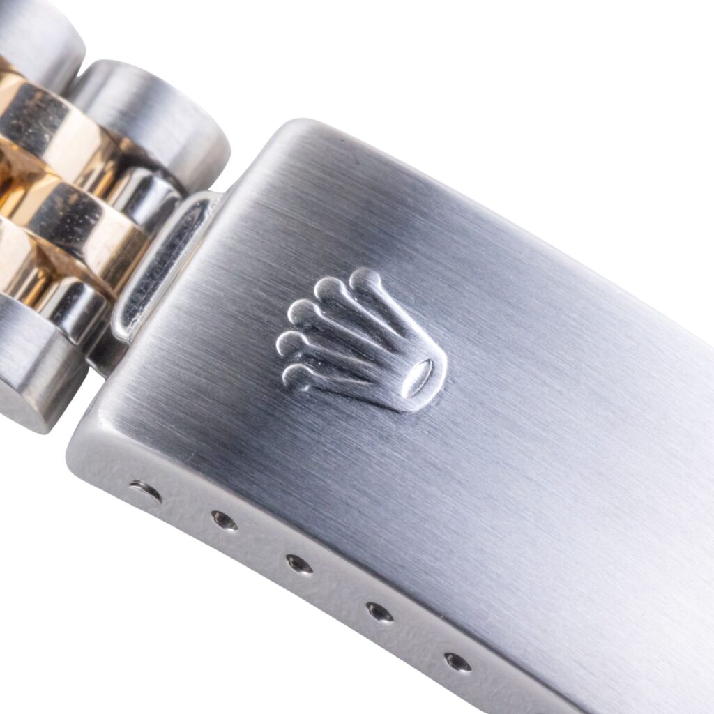 Rolex Oyster Perpetual Datejust Mid-Size Champagne Tapestry 68273 1988 (Vollständiger Satz) 14 2E0B9064 1CG 3M Langedyk Vintage Watches