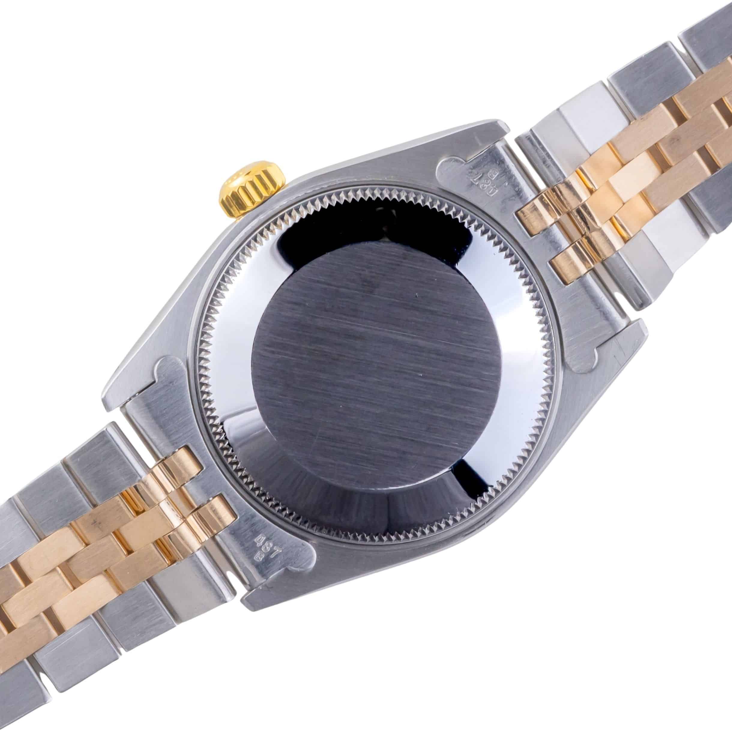 Rolex Oyster Perpetual Datejust Mid-Size Champagne Tapestry 68273 1988 (Vollständiger Satz) 4 Rolex Oyster Perpetual Datejust Mid-Size Champagne Tapestry 68273 1988 (Vollständiger Satz) – Bild 4