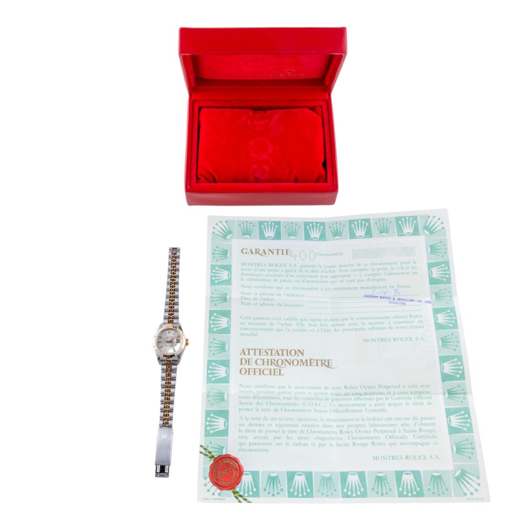 Rolex Lady-Datejust Silver 69173 1991 (Full Set) 15 2E0B9389 1CG 3M