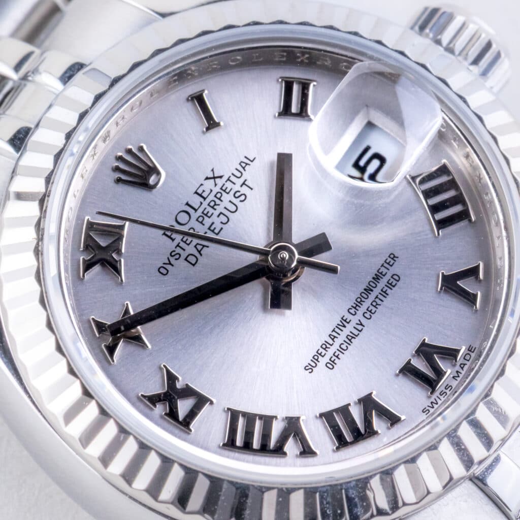 Alternative view of Rolex Lady-Datejust Silver Roman 179174 2009 (Volledige Set)