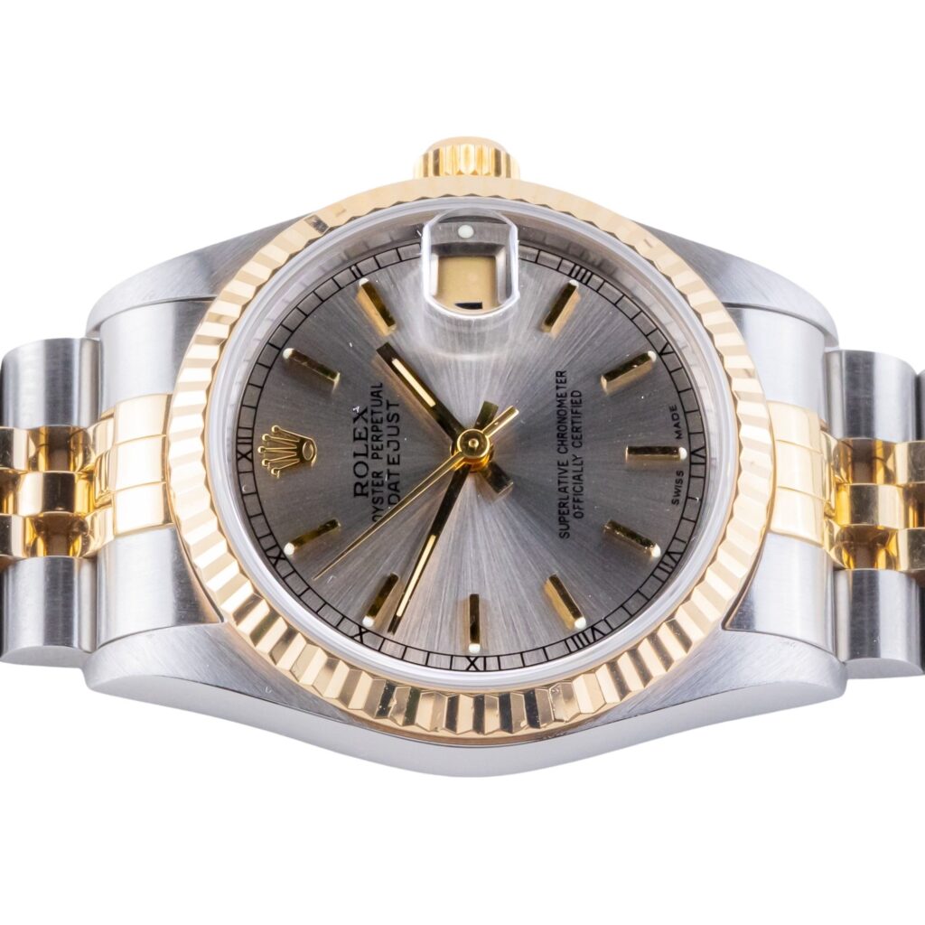 Rolex Oyster Perpetual Datejust Mid-Size Grey 68273 1993 (Volledige set) 12 2E0B9557 1CG 3M Langedyk Vintage Watches