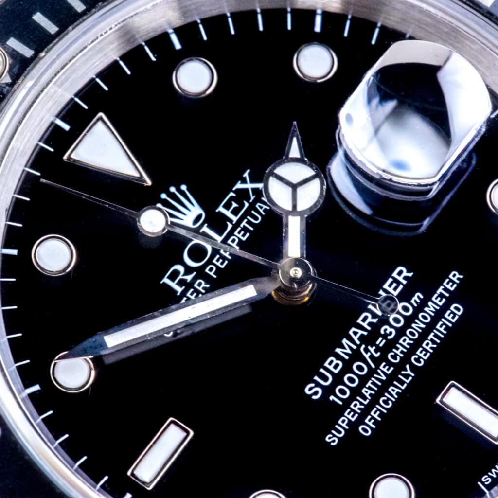 Alternative view of Rolex Oyster Perpetual Submariner Black 16610 1995
