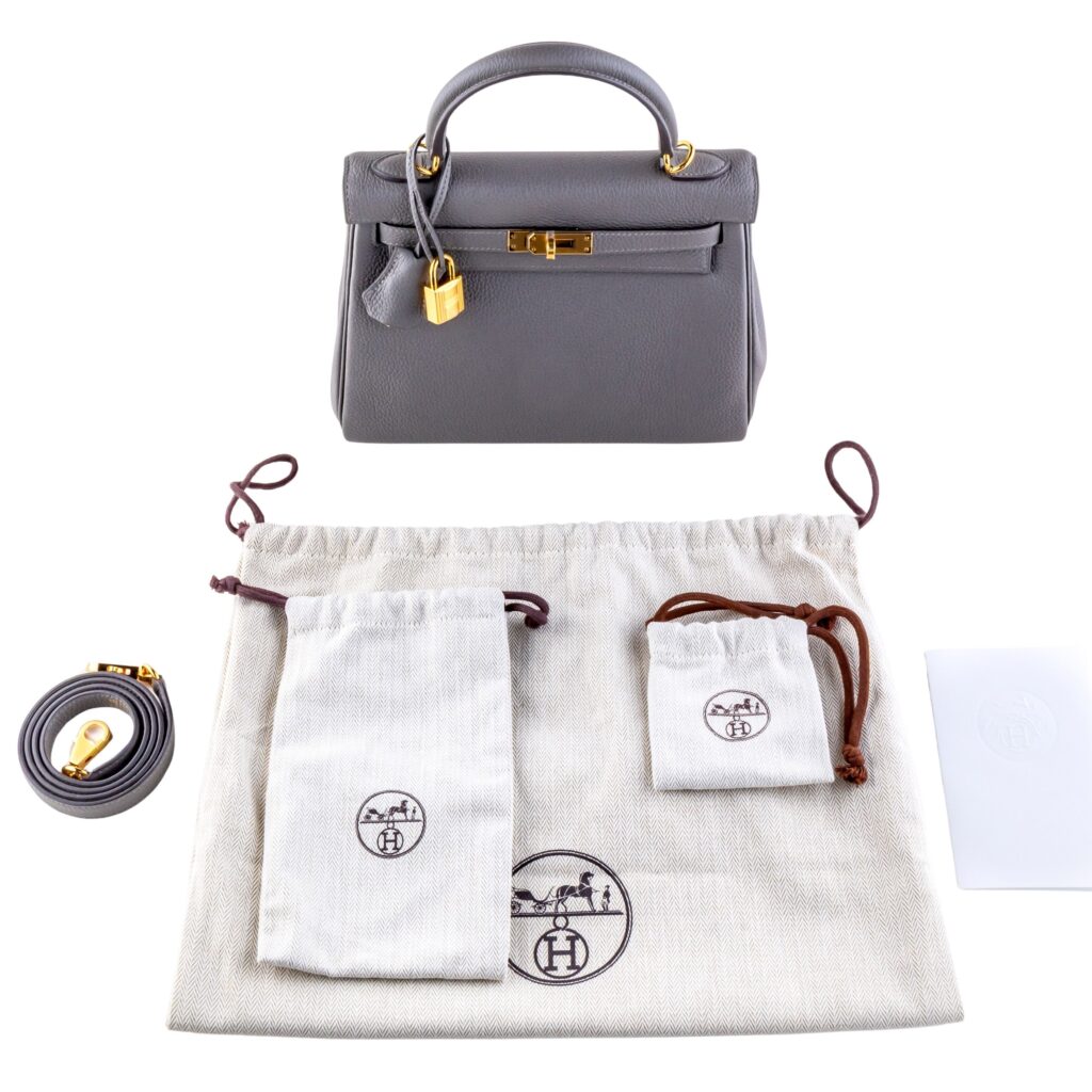 Hermes Kelly 25 Gris Meyer