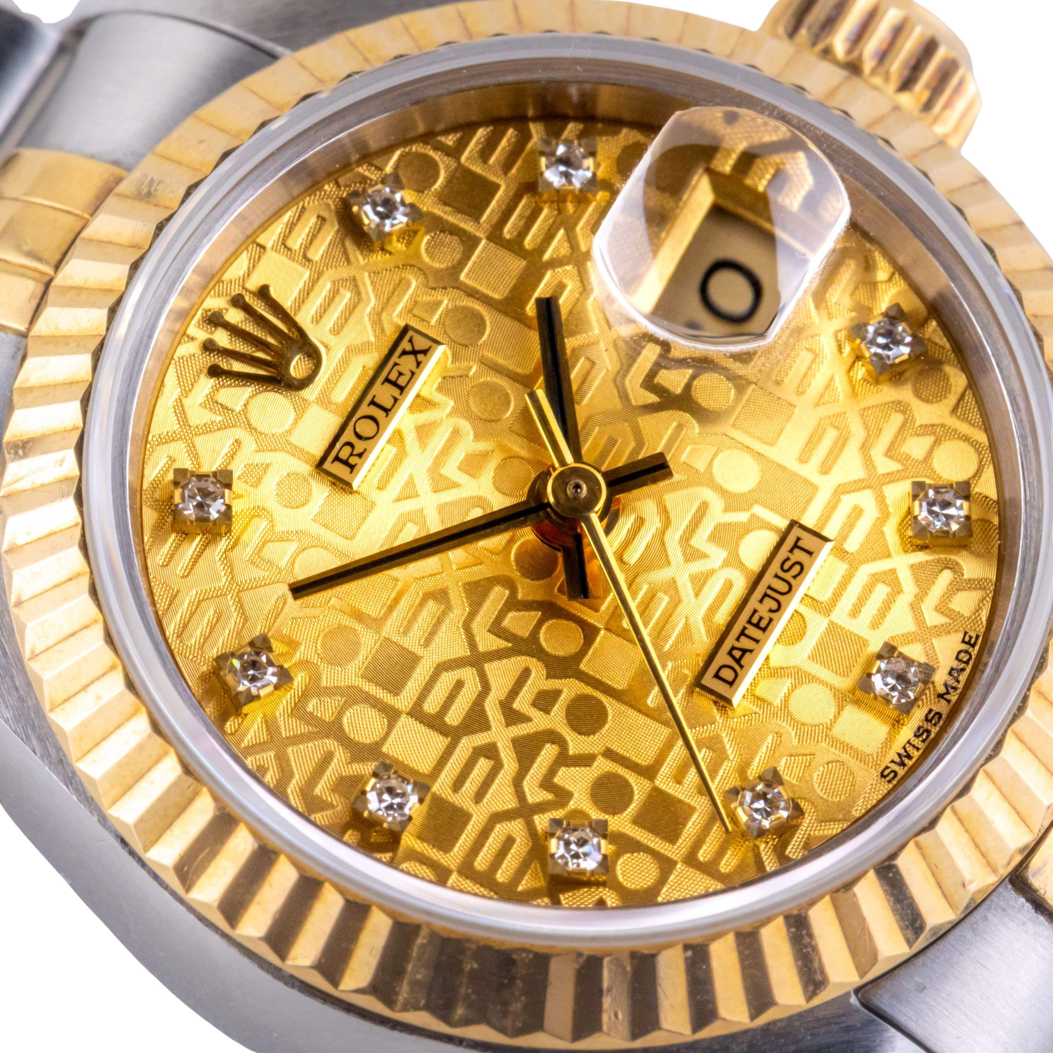 Rolex Lady-Datejust Champagne Linen 69173 1991 2 rolex-lady-datejust-69173-130