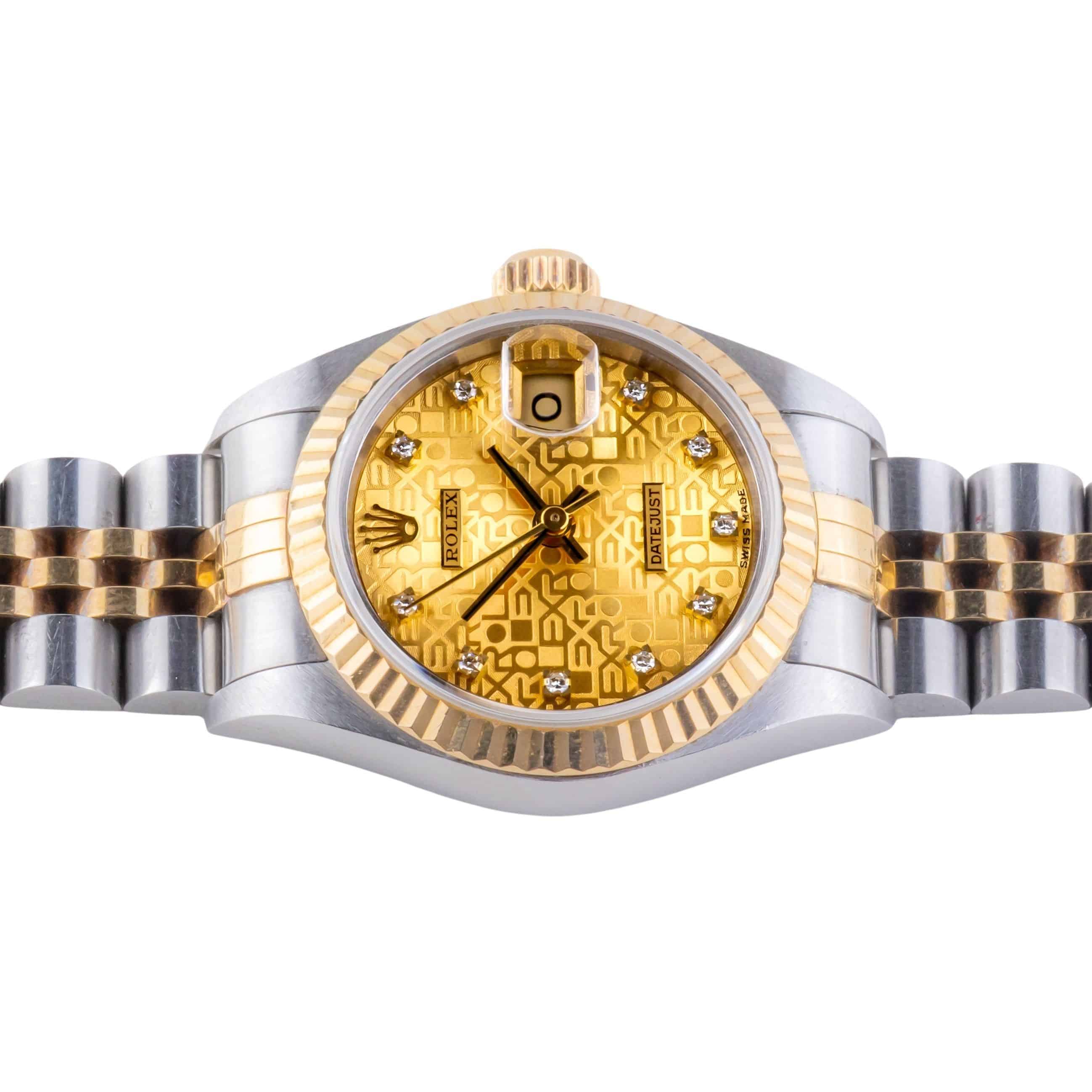 Rolex Lady-Datejust Champagne Linen 69173 1991 6 rolex-lady-datejust-69173-130