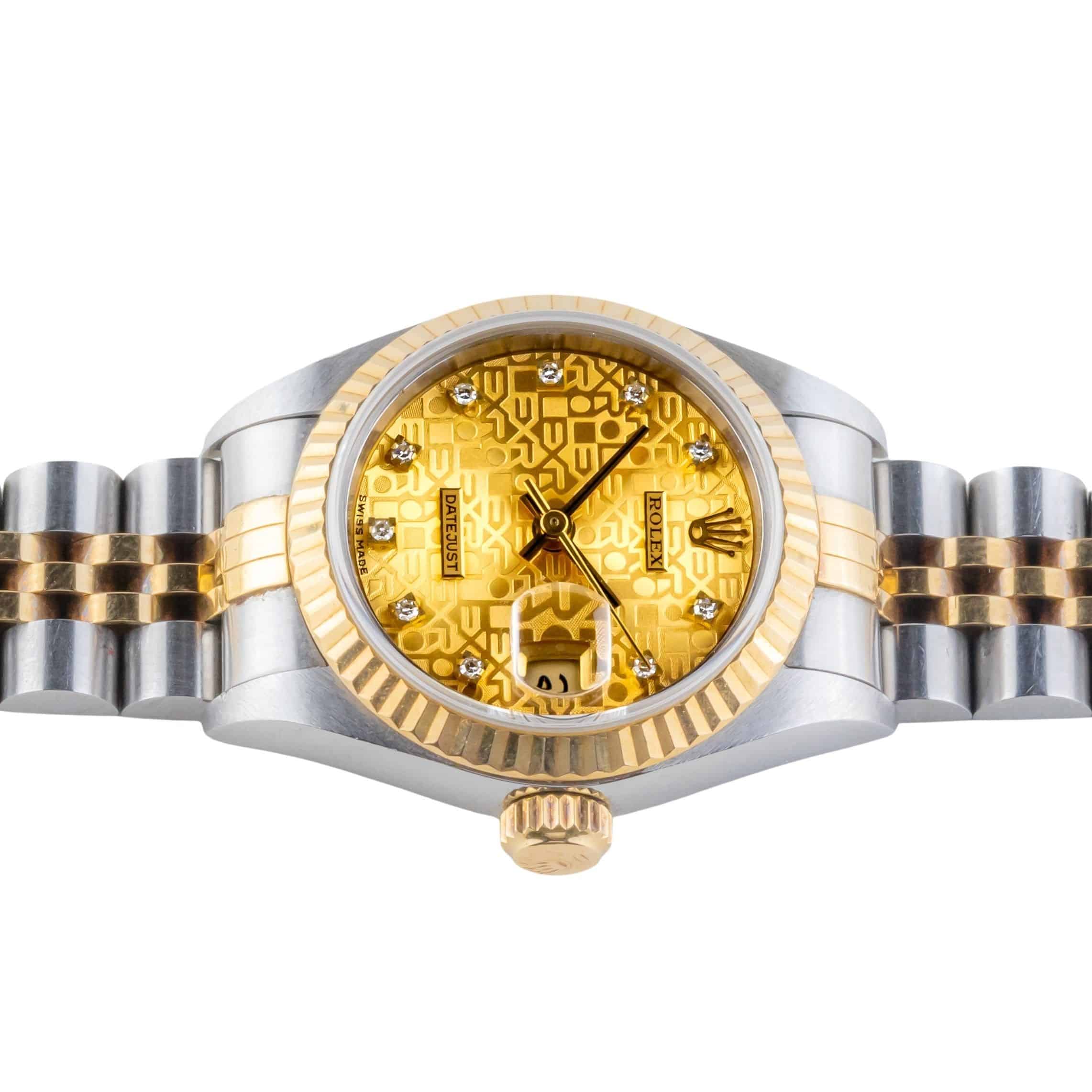 Rolex Lady-Datejust Champagne Linen 69173 1991 5 rolex-lady-datejust-69173-130