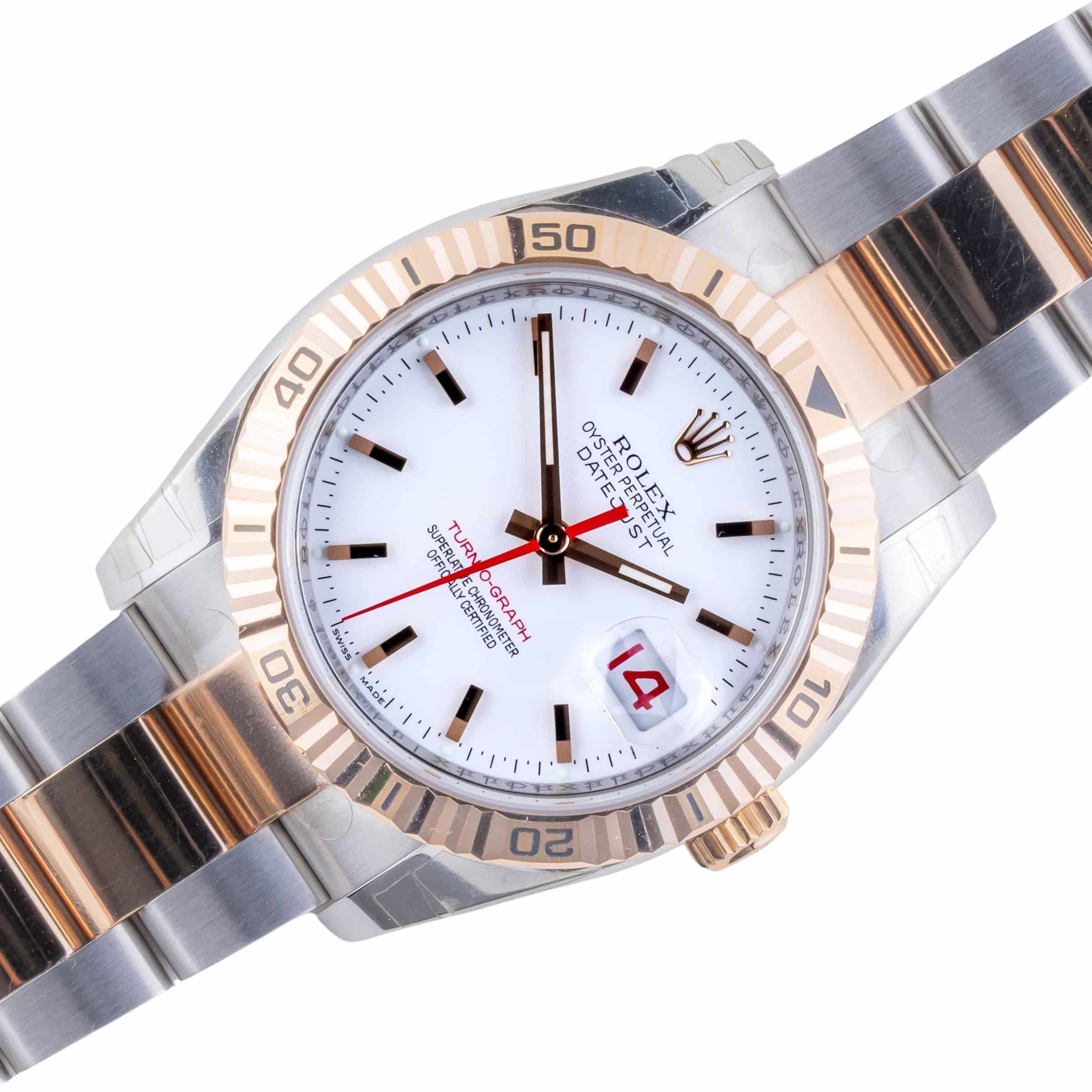 NEW Rolex Oyster Perpetual Datejust White 116261 2006 (NOS / Full Set) 1 rolex-datejust-116261